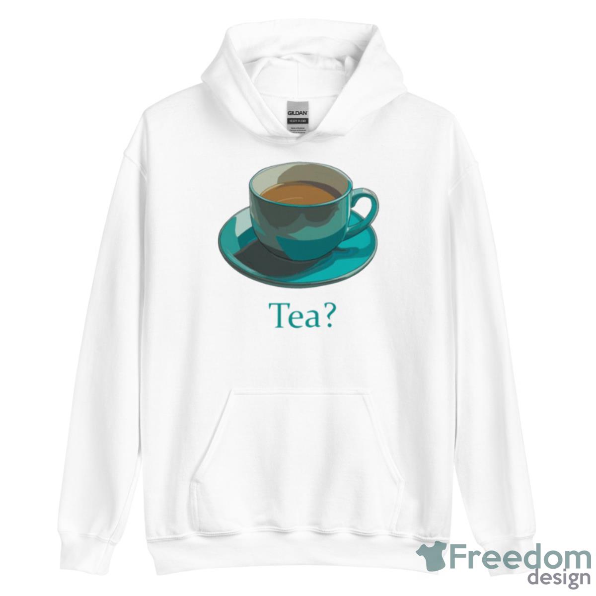 Tea Funny Question The Mentalist Tv Show shirt - Unisex Heavy Blend Hooded Sweatshirt