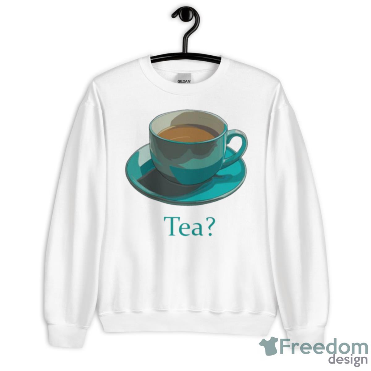 Tea Funny Question The Mentalist Tv Show shirt - Unisex Heavy Blend Crewneck Sweatshirt