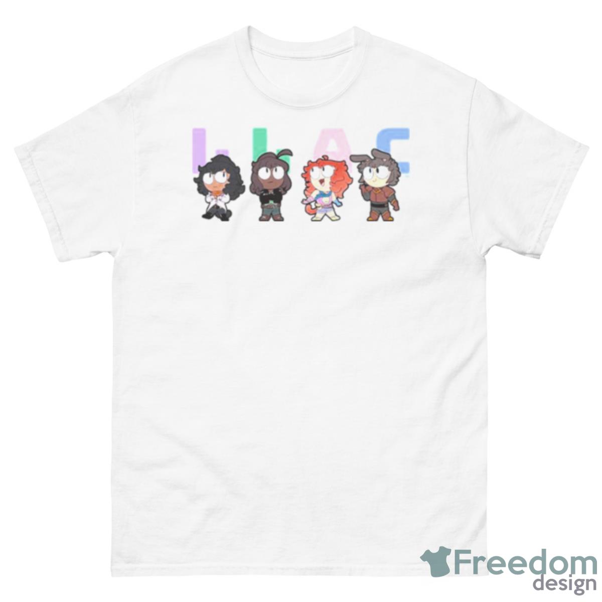 Team Llac Chibis Rwby Shirt - 500 Men’s Classic Tee Gildan