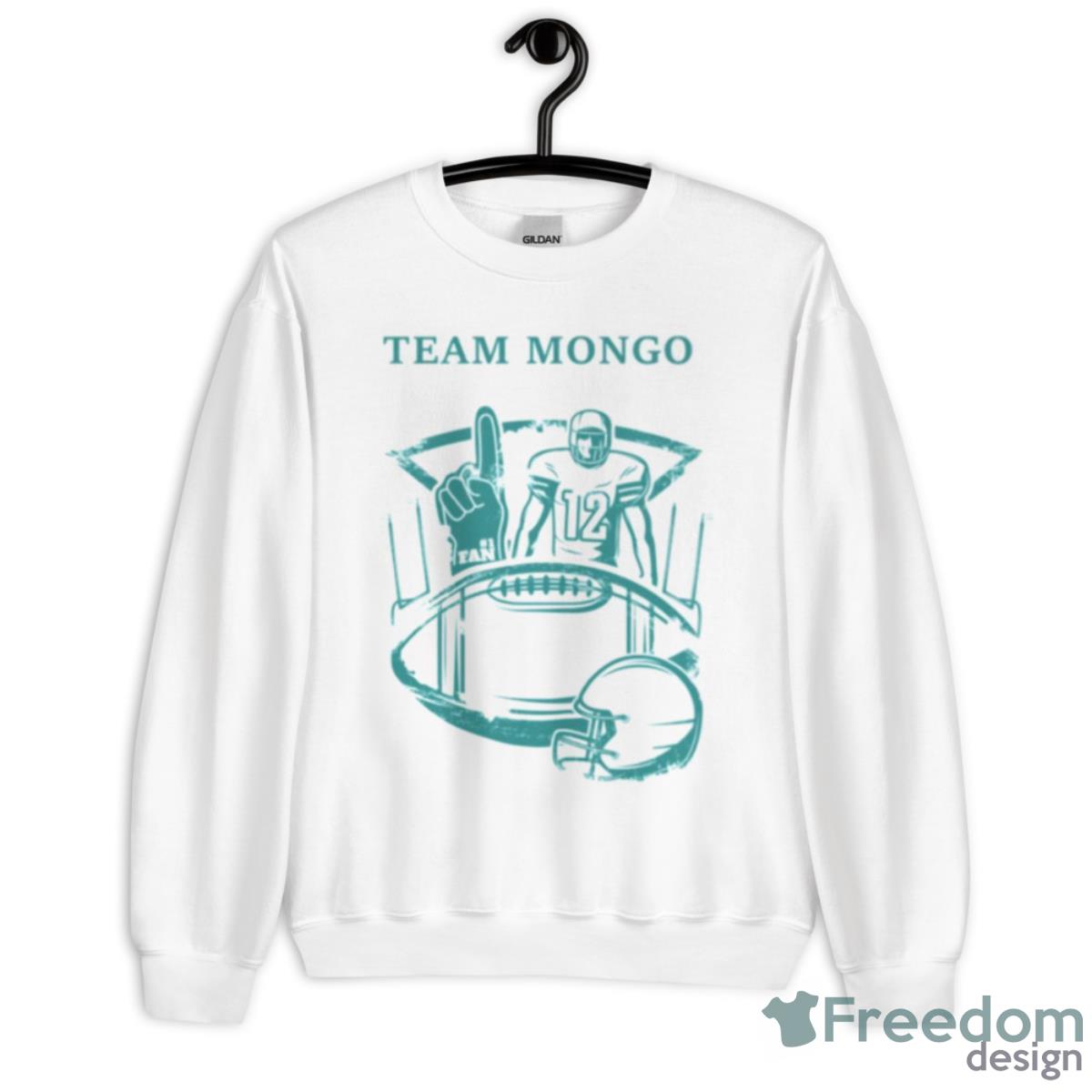 Team Mongo Football Americain Shirt - Unisex Heavy Blend Crewneck Sweatshirt