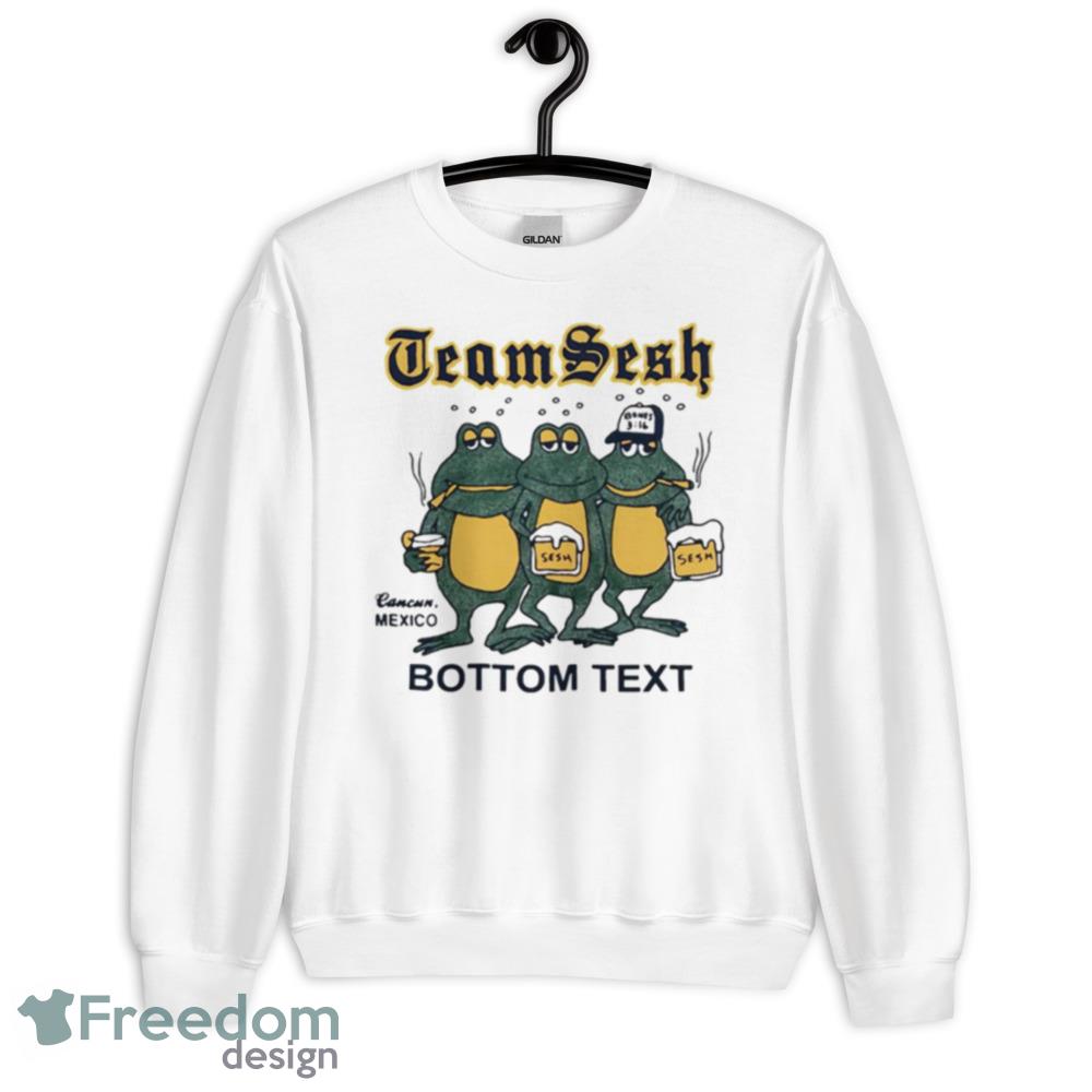 Teamsesh Frogs Bottom Text Shirt - 500 Men’s Classic Tee Gildan