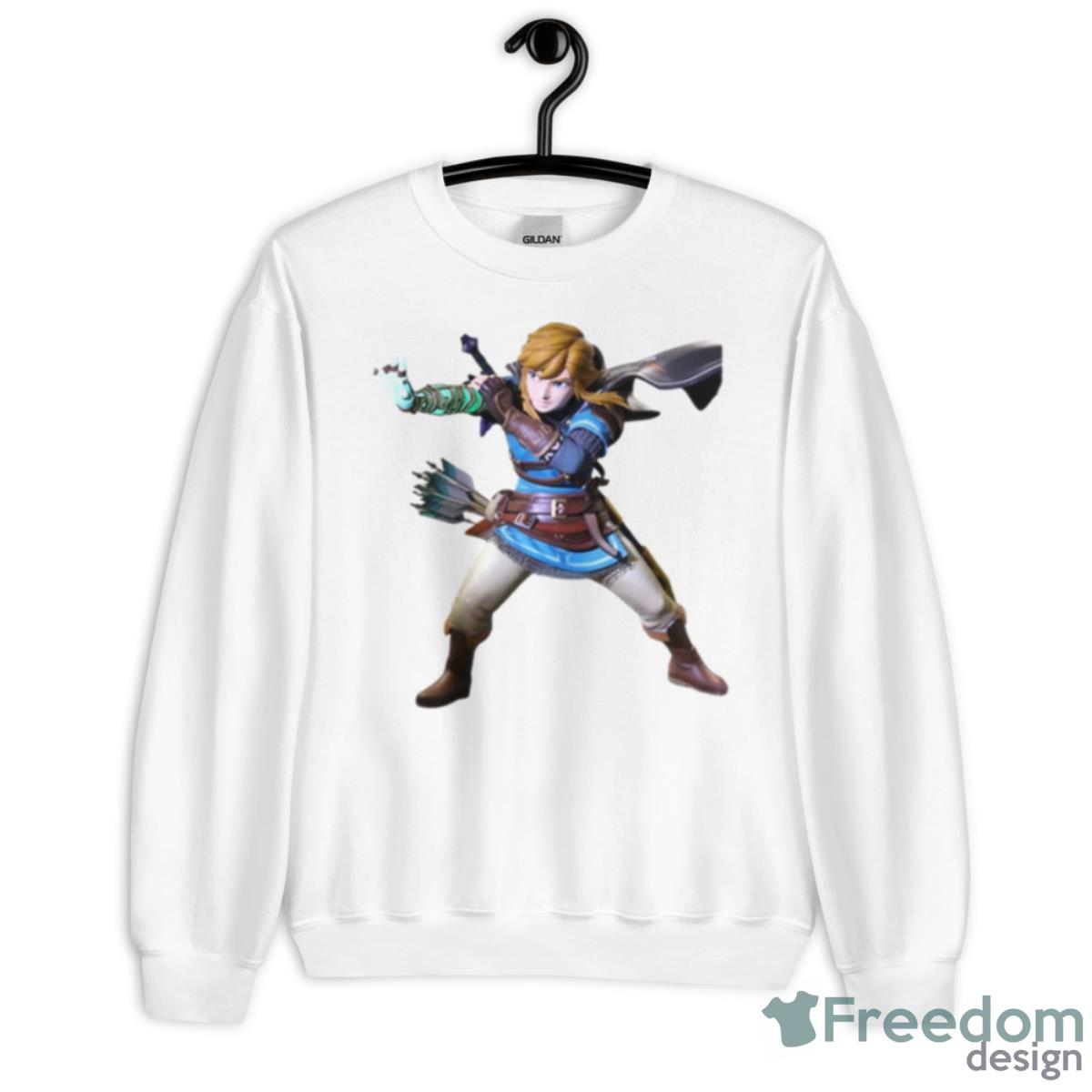 Tears Of The Kingdom The Legend Of Zelda Great FanarShirt - Unisex Heavy Blend Crewneck Sweatshirt