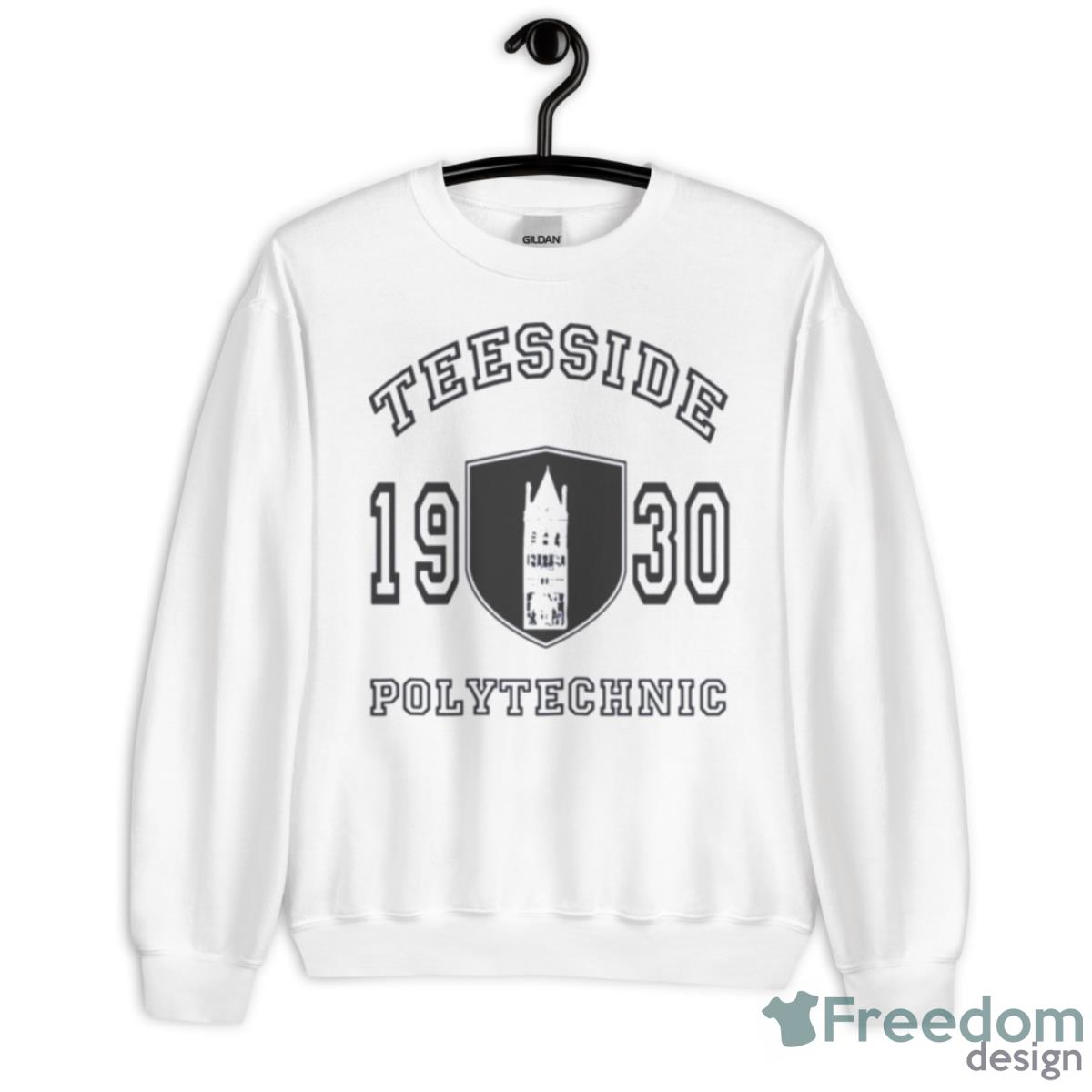 Teesside Polytechnic Middlesbrough Logo Shirt - Unisex Heavy Blend Crewneck Sweatshirt