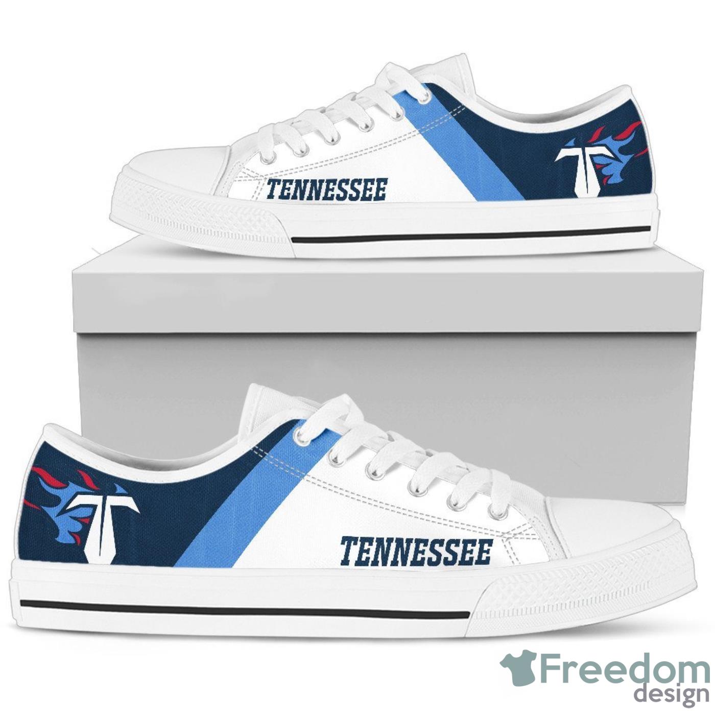 Tennessee Titans Low Top Canvas Shoes For Men And Women Product Photo 2