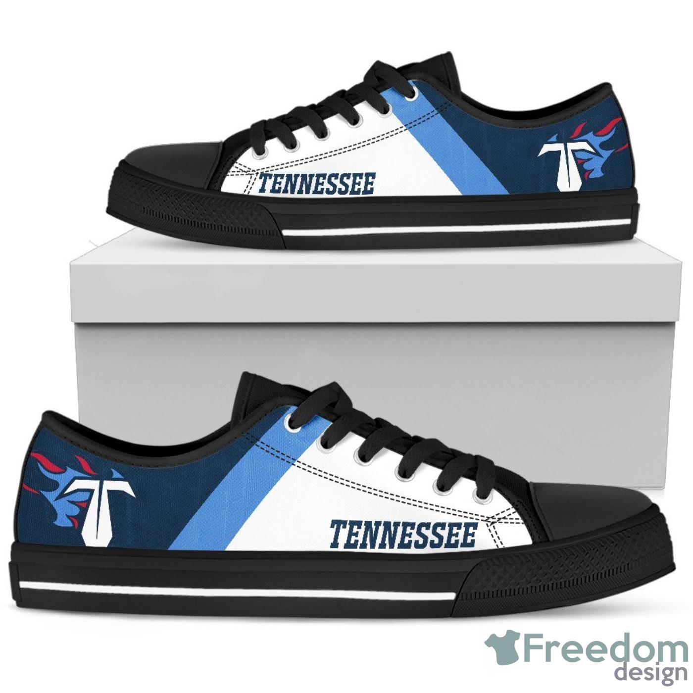 Tennessee Titans Low Top Canvas Shoes For Men And Women Product Photo 1