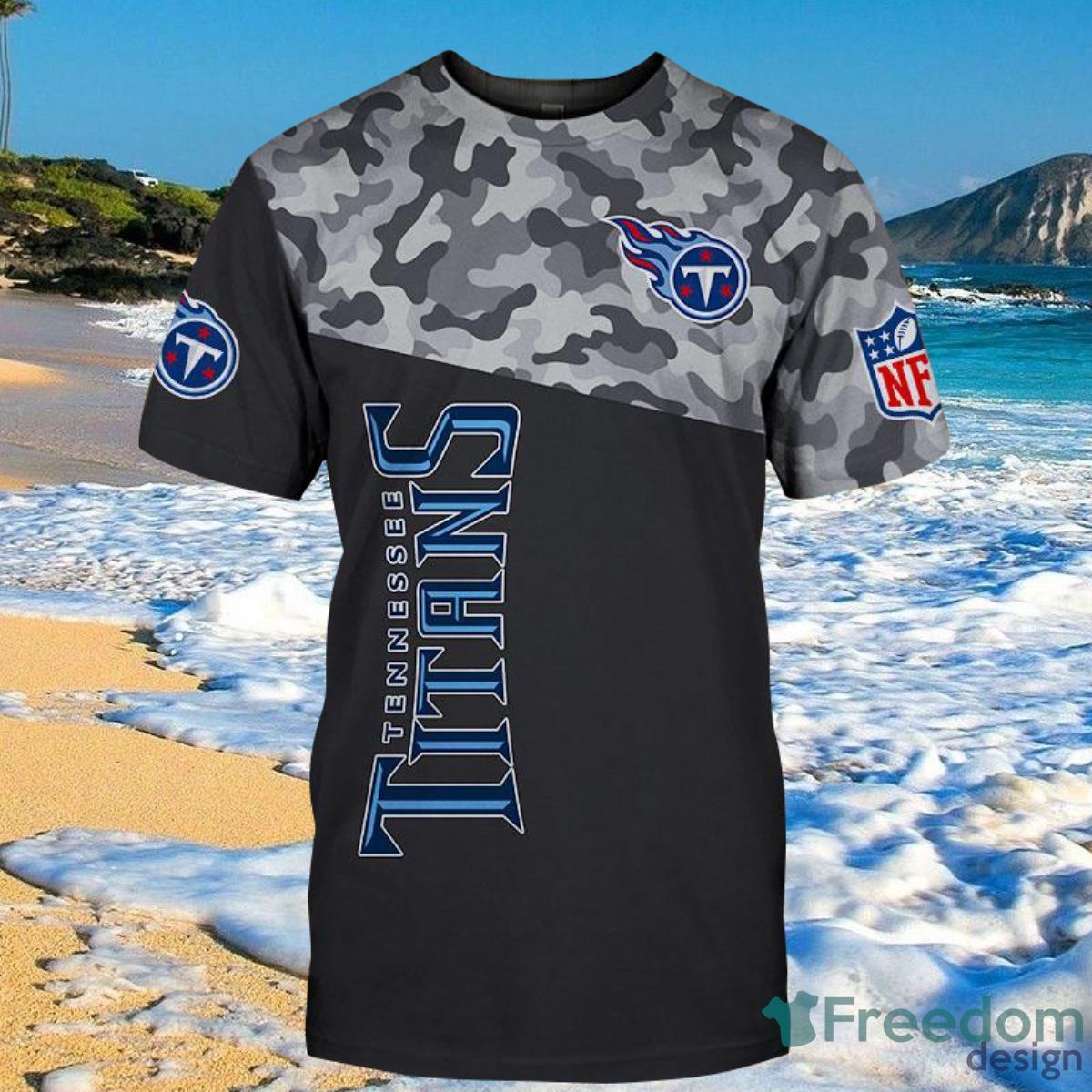 Tennessee Titans Military Shirt 3D For Men And Women Product Photo 1