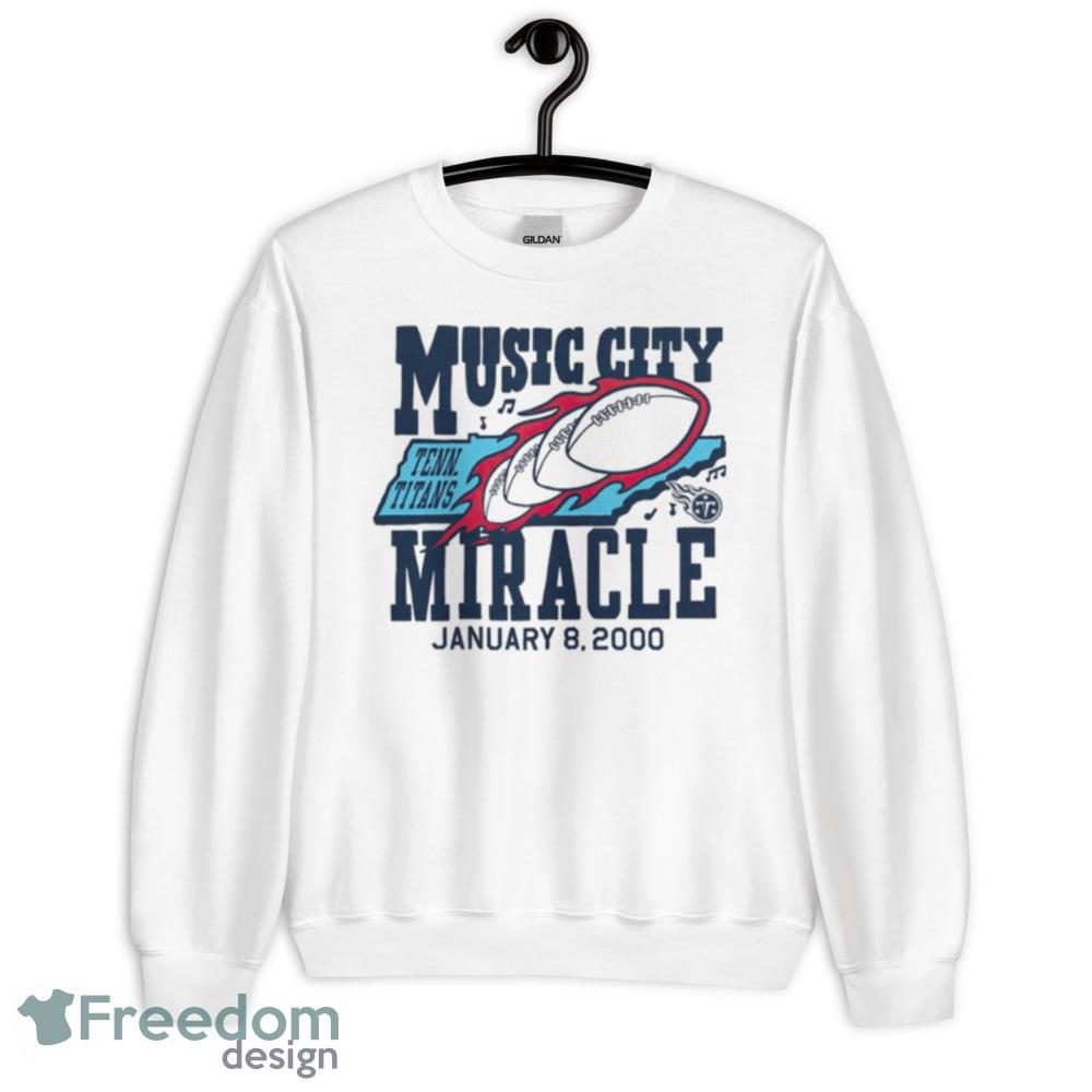 Tennessee Titans Music City Miracle Shirt - 500 Men’s Classic Tee Gildan