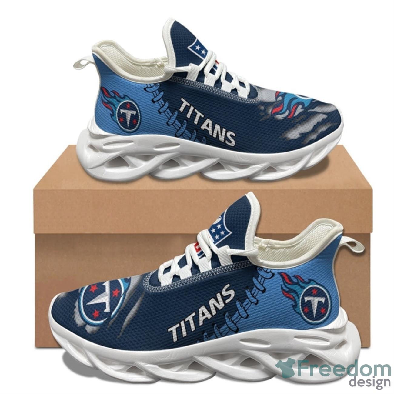 Tennessee Titans NFL Max Soul Sneakers Running Shoes Product Photo 1