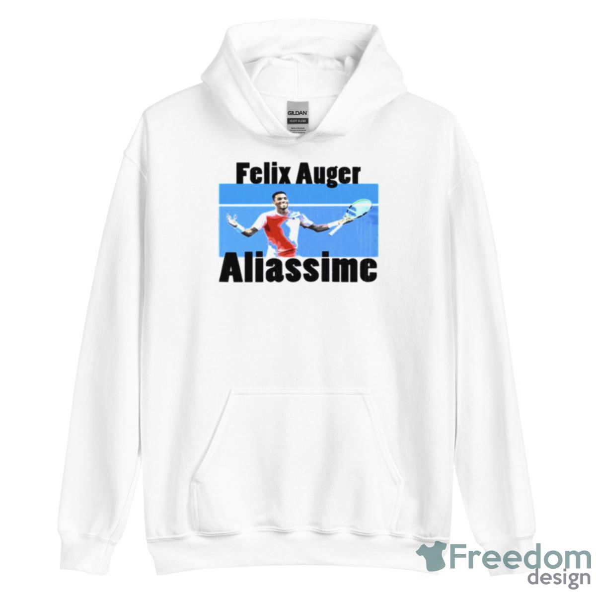 Tennis Player Félix Auger Aliassime Shirt - Unisex Heavy Blend Hooded Sweatshirt