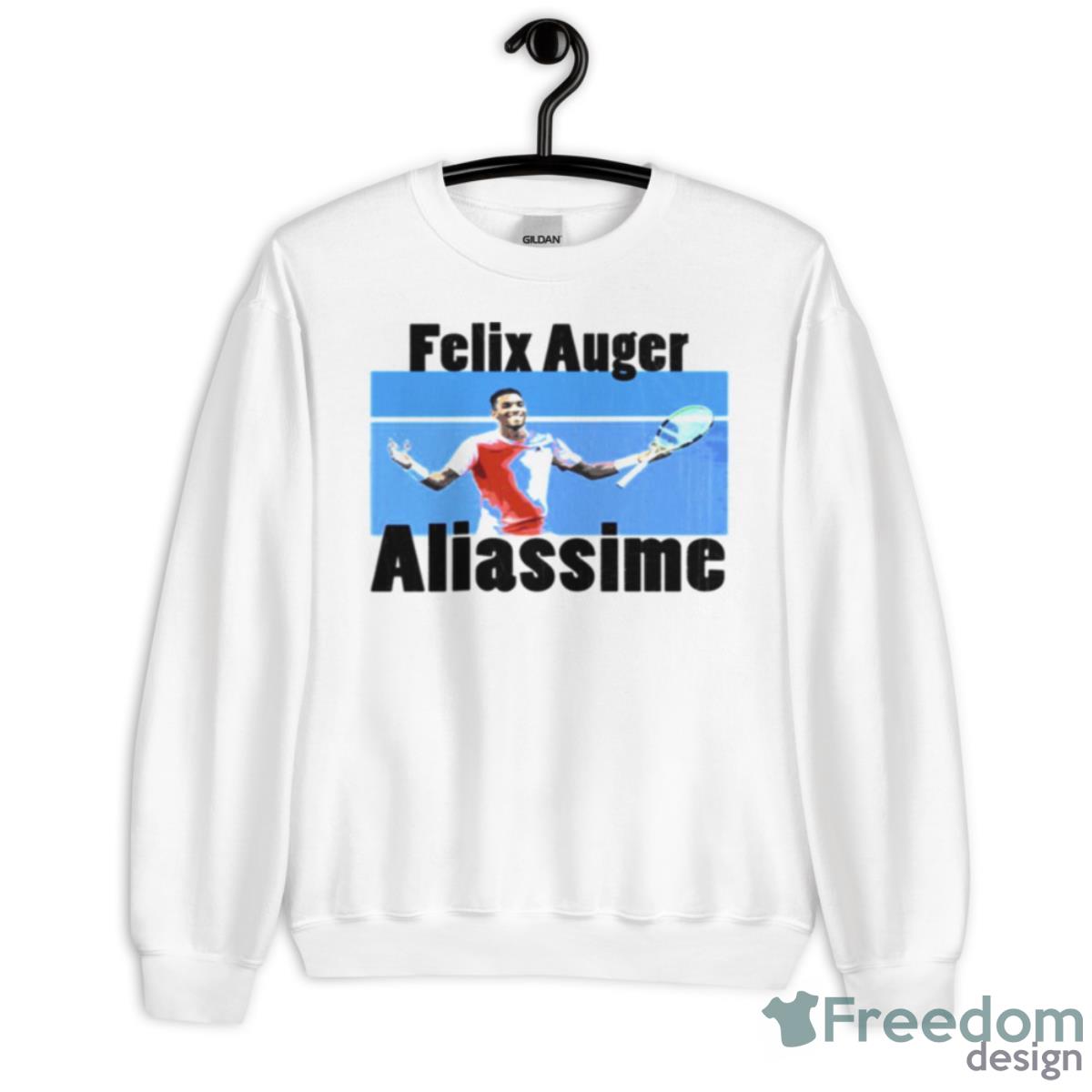 Tennis Player Félix Auger Aliassime Shirt - Unisex Heavy Blend Crewneck Sweatshirt