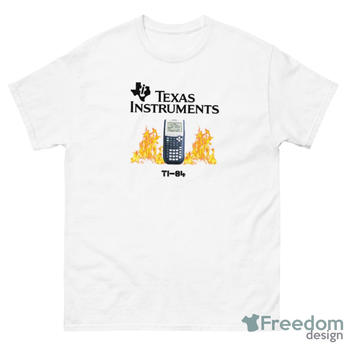 Texas Instruments T1 84 Shirt - 500 Men’s Classic Tee Gildan