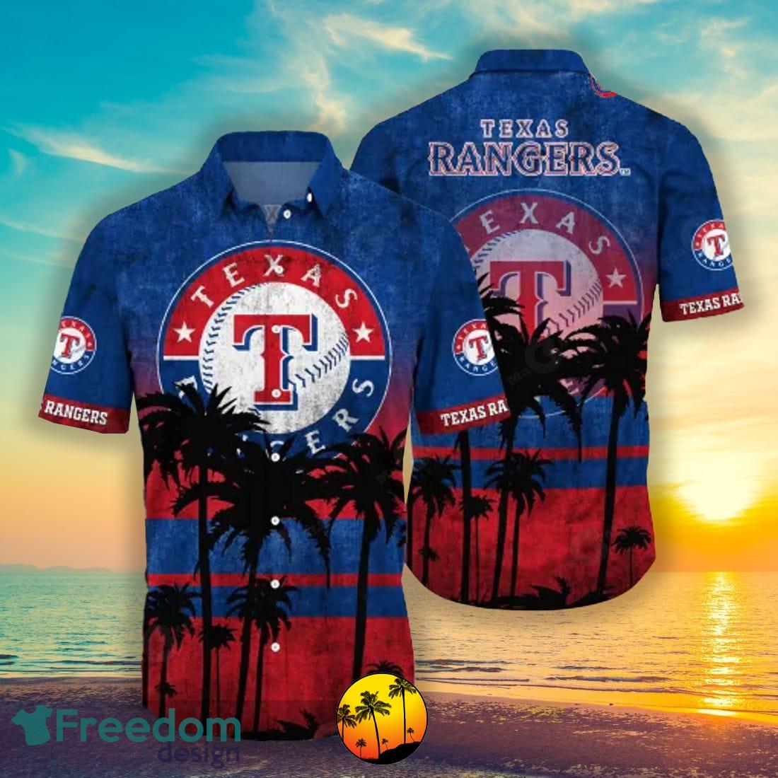 Texas Rangers MLB Summer 3D Hawaiian Shirt Gift For Men And Women Fans -  Freedomdesign