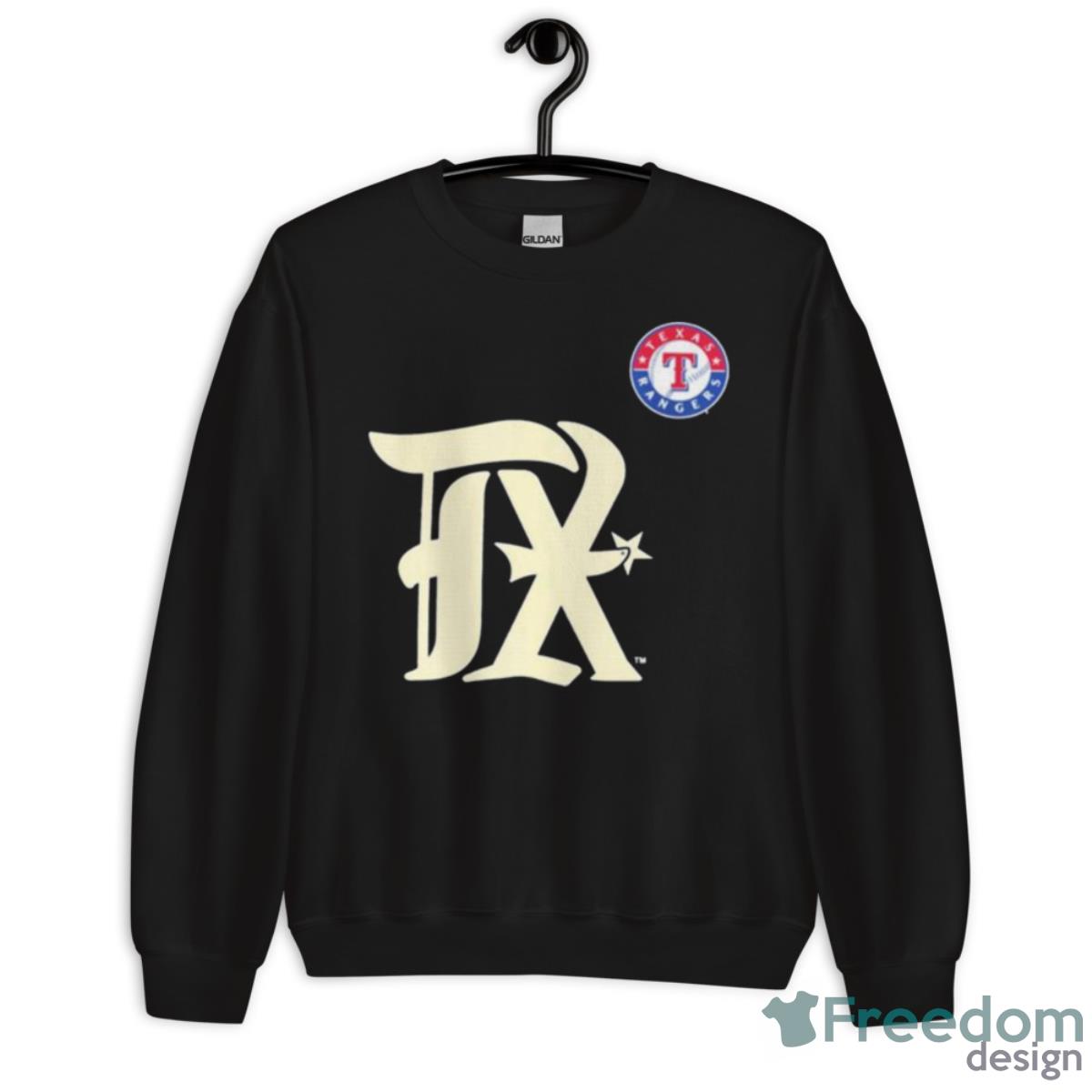 Texas Rangers New Era 2023 City Connect Plus Shirt - Unisex Crewneck Sweatshirt