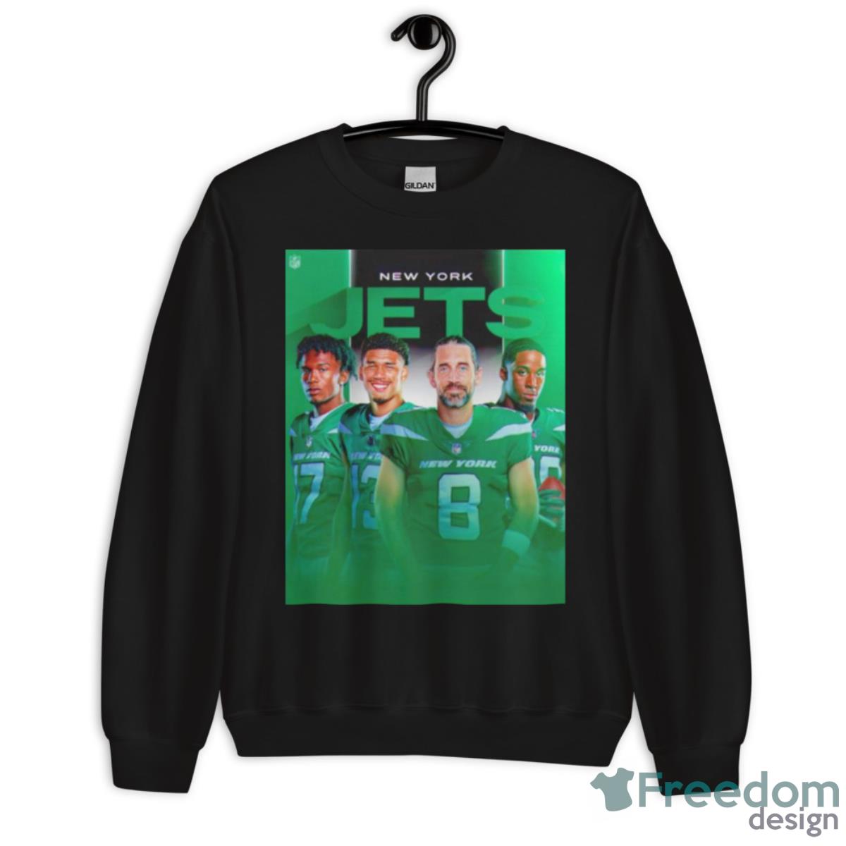 That New Look Gang Green Offense New York Jets Shirt - Unisex Crewneck Sweatshirt