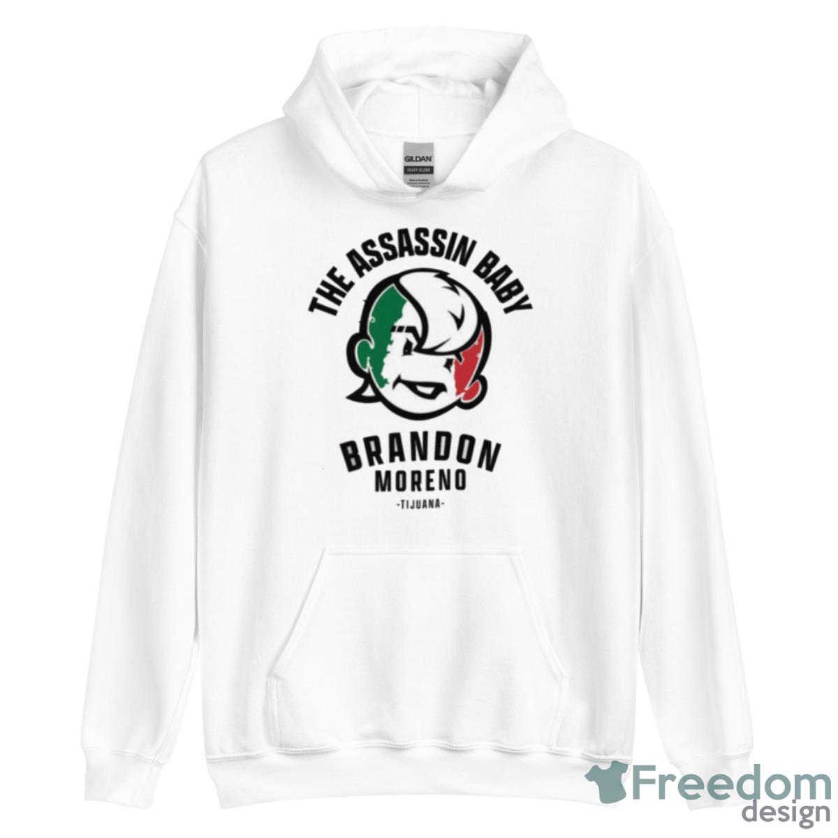 The Assassin Baby Brandon Moreno Shirt - Unisex Heavy Blend Hooded Sweatshirt