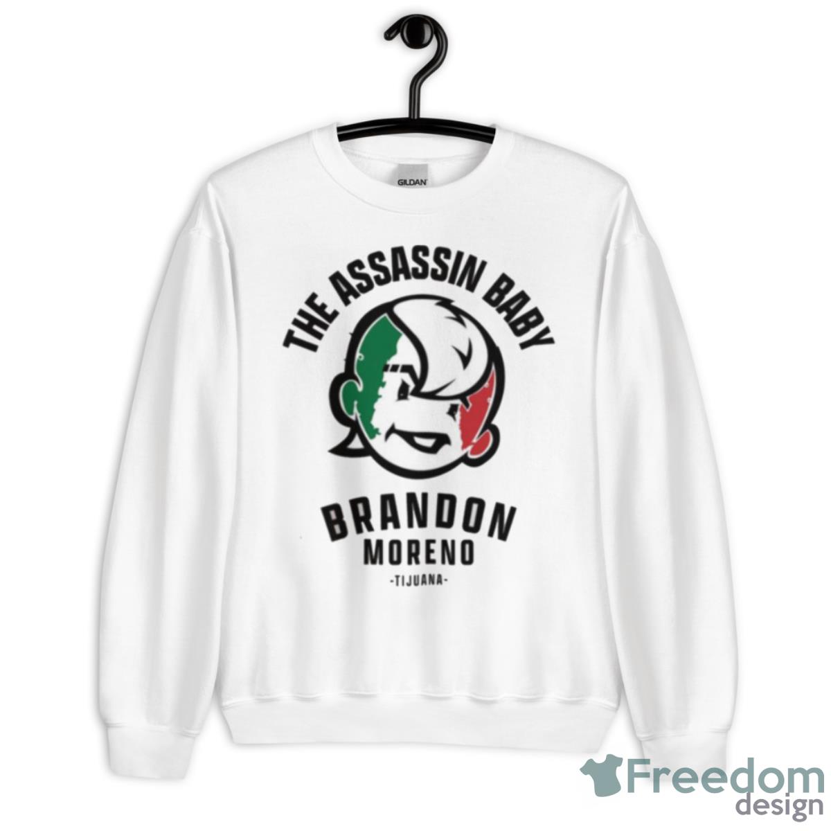 The Assassin Baby Brandon Moreno Shirt - Unisex Heavy Blend Crewneck Sweatshirt