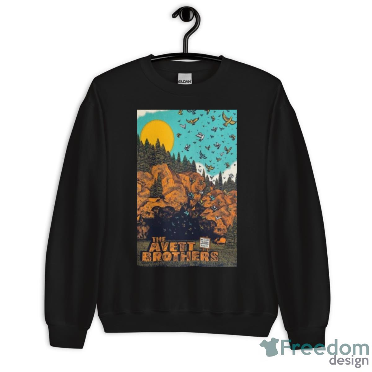 The Avett Brothers Pelham TN The Caverns Amphitheater April 23 2023 Shirt - Unisex Crewneck Sweatshirt