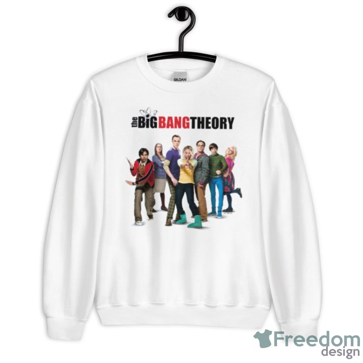 The Big Bang Theory Characters Shirt - Unisex Heavy Blend Crewneck Sweatshirt