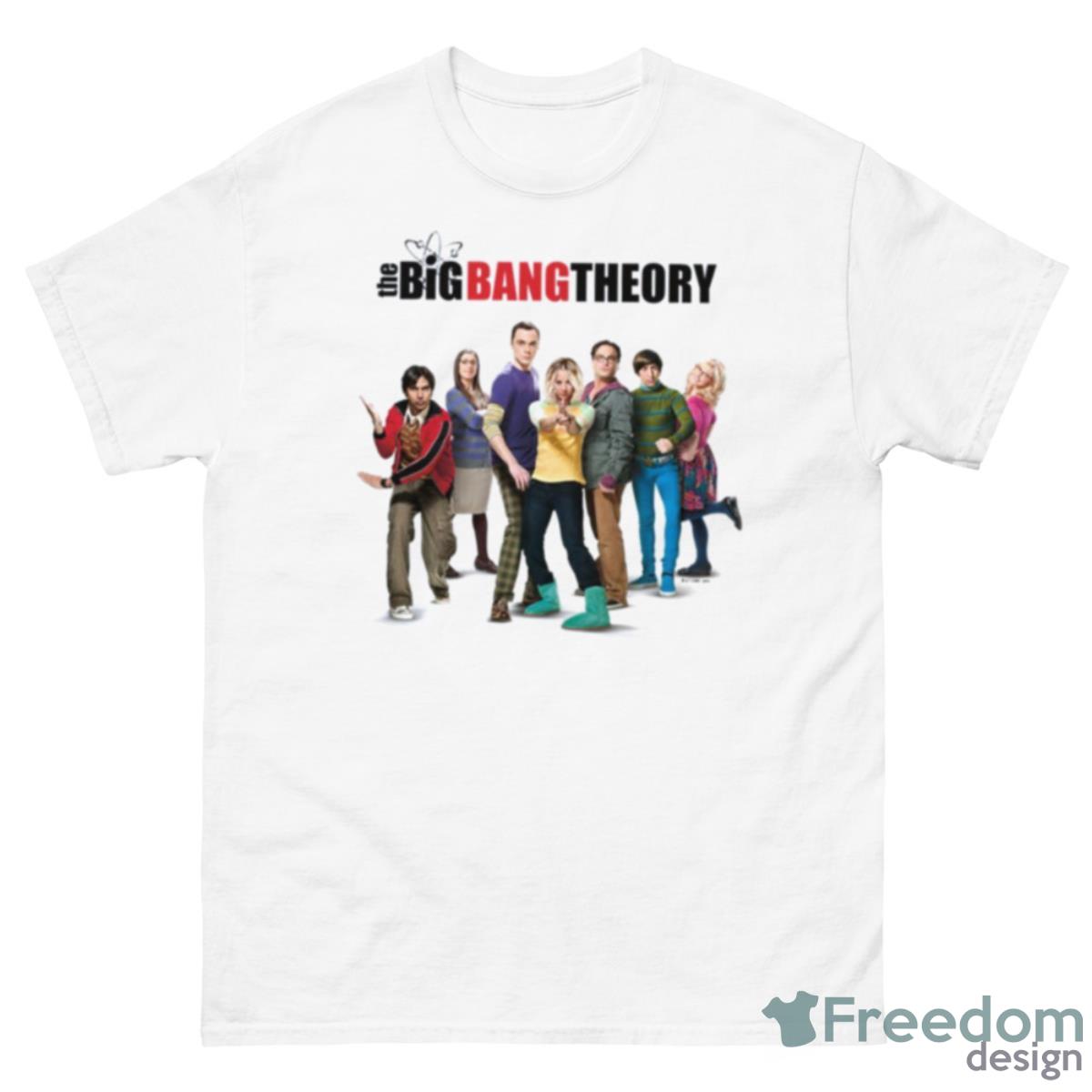 The Big Bang Theory Characters Shirt - 500 Men’s Classic Tee Gildan