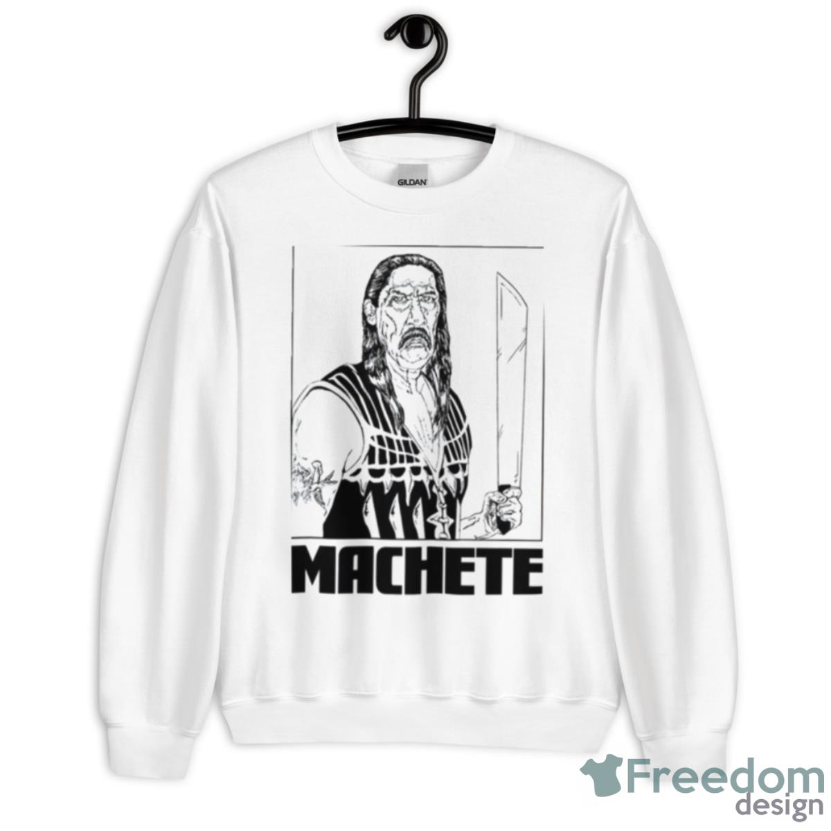 The Big Knife Danny Trejo Machete Shirt - Unisex Heavy Blend Crewneck Sweatshirt