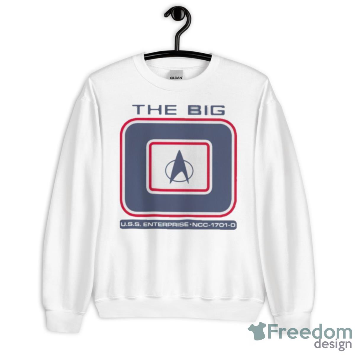 The Big Uss Enterprise Ncc 1701 0 Shirt - Unisex Heavy Blend Crewneck Sweatshirt