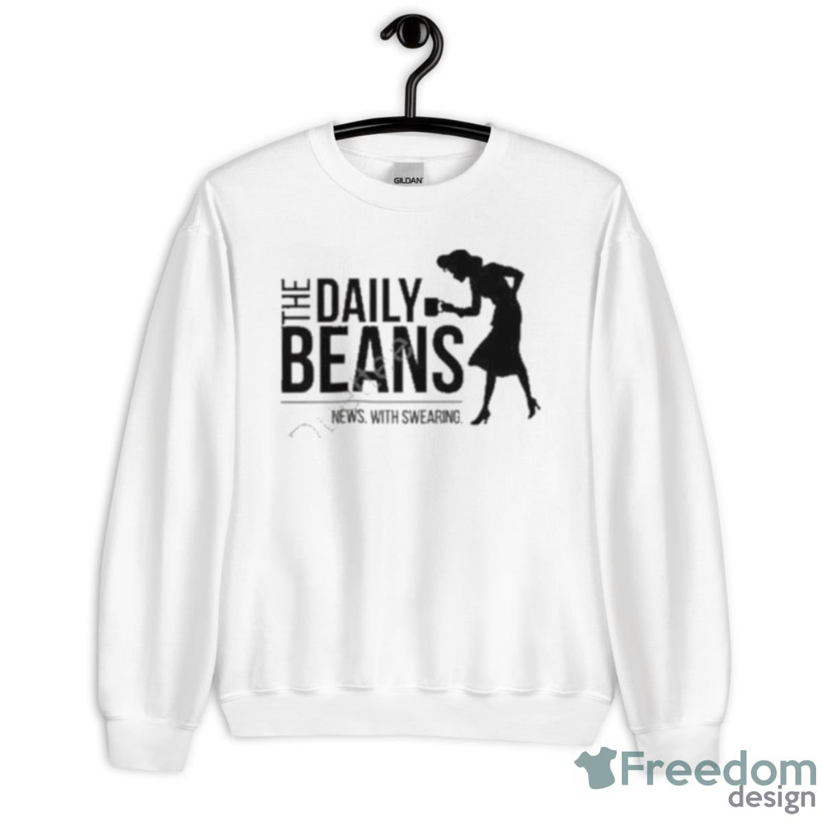 The Daily Beans Merch Daily Beans Logo Shirt - Unisex Heavy Blend Crewneck Sweatshirt