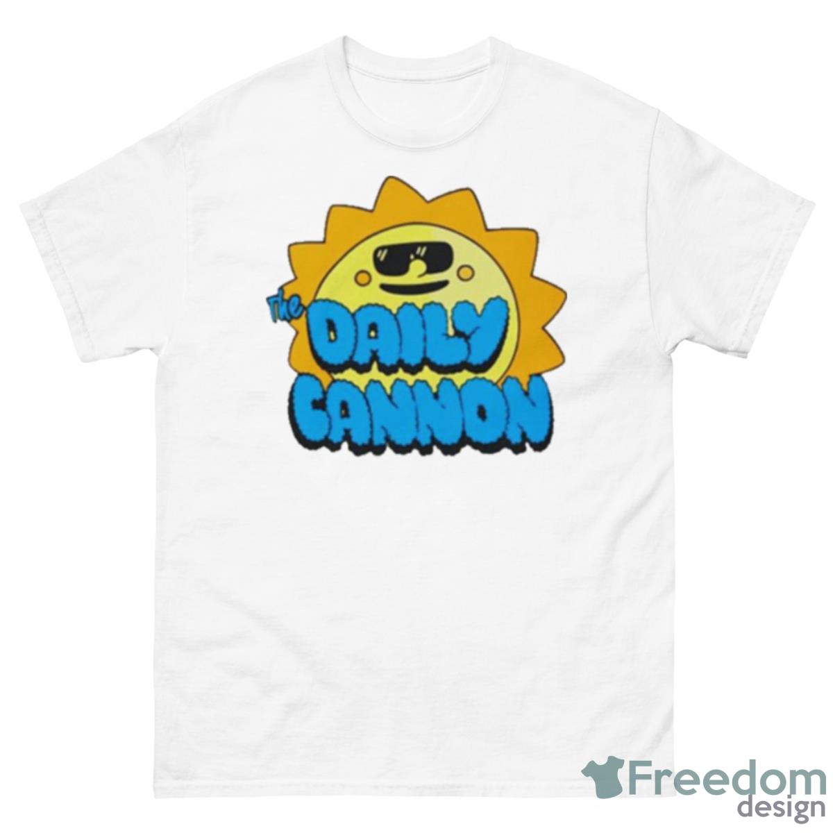 The Daily Cannon Shirt - 500 Men’s Classic Tee Gildan