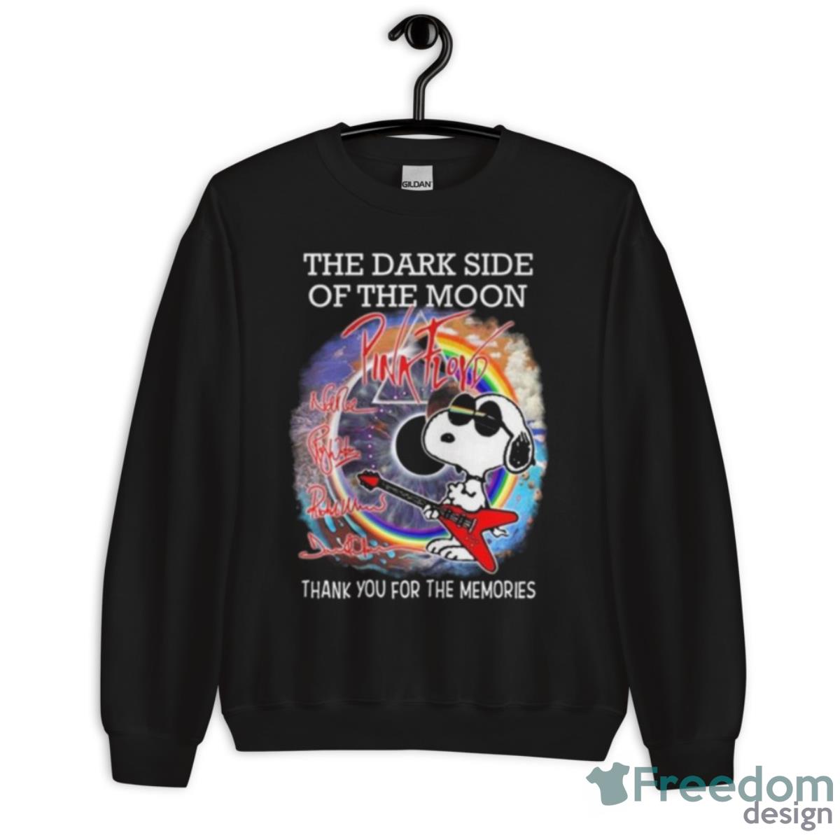 The Dark Side Of The Moon Pink Floyd Thank You For The Memories Shirt - Unisex Crewneck Sweatshirt