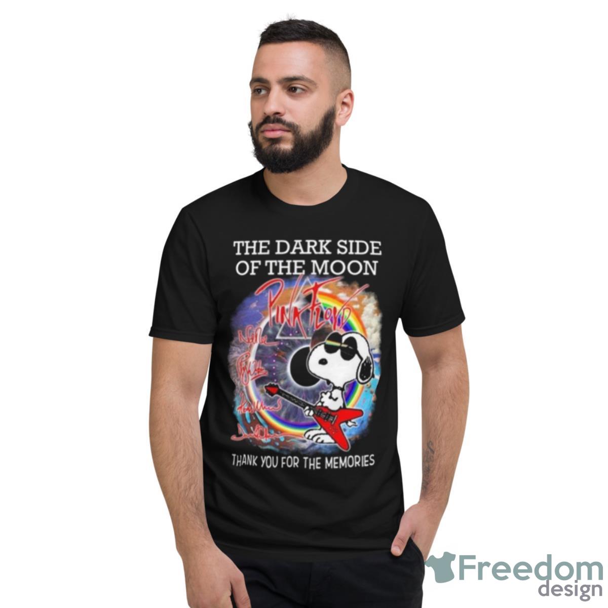 The Dark Side Of The Moon Pink Floyd Thank You For The Memories Shirt - Short Sleeve T-Shirt