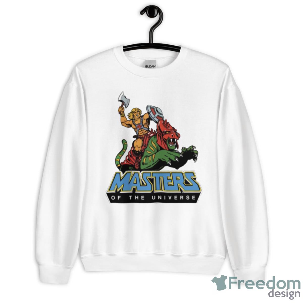 The Dinosaur Rider He Man Shirt - Unisex Heavy Blend Crewneck Sweatshirt