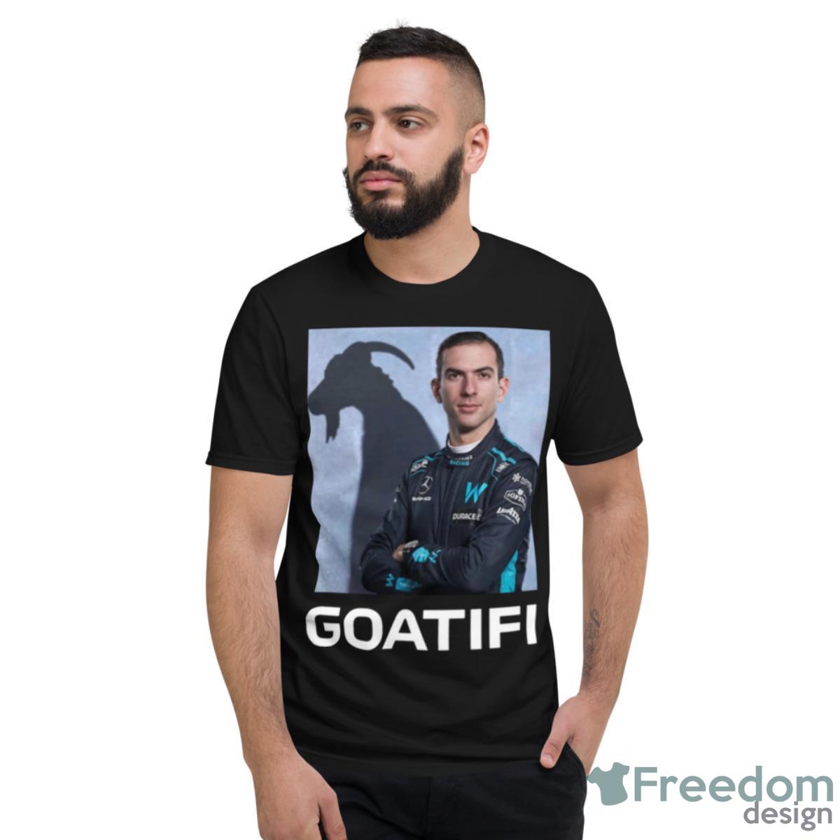 The Goat Formula One Nicholas Latifi Goatifi Shirt - Short Sleeve T-Shirt