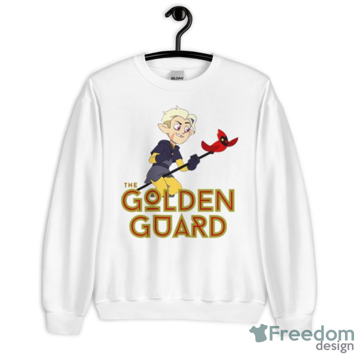 The Golden Guard Hunter The Owl House Animation Shirt - Unisex Heavy Blend Crewneck Sweatshirt