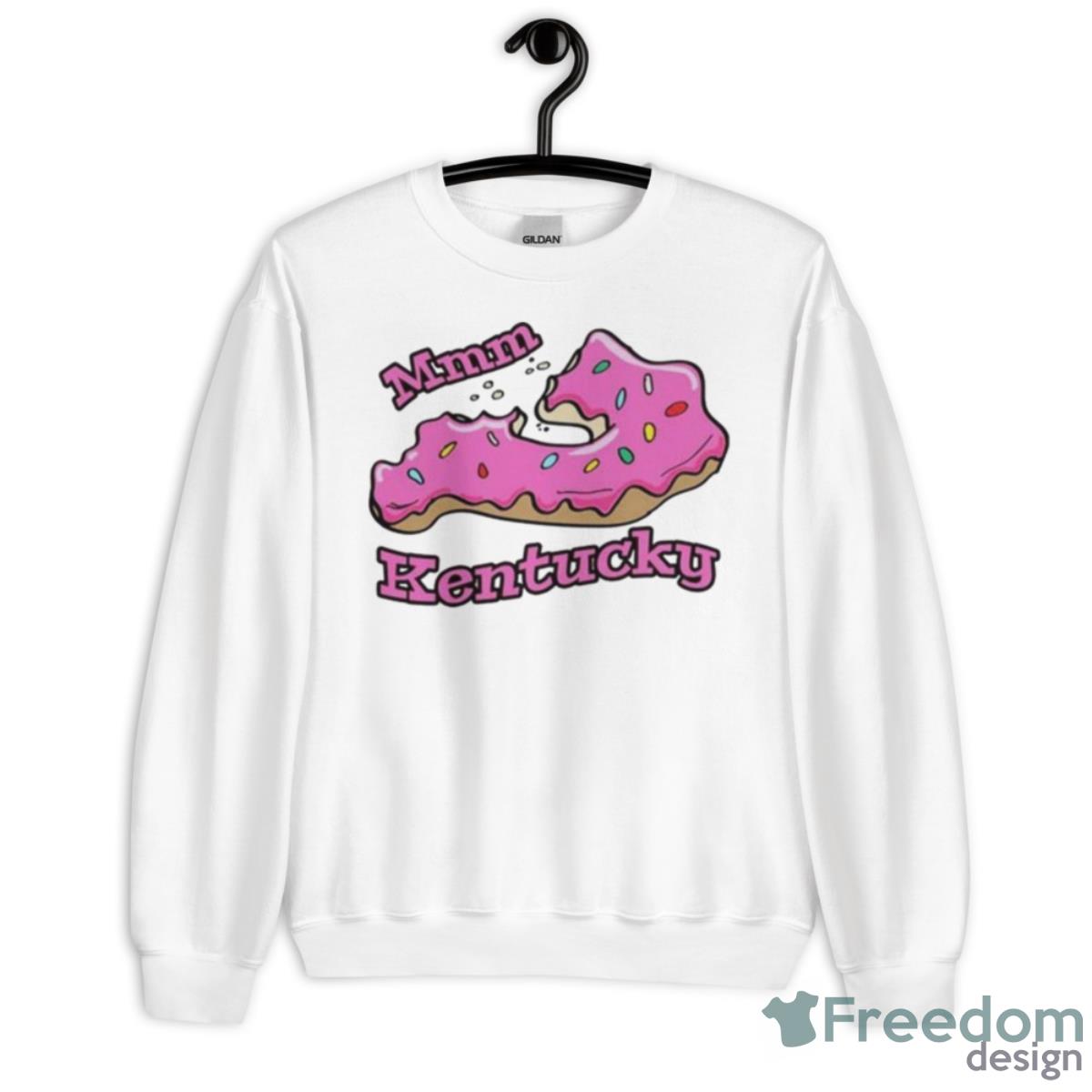 The Mmm Donutucky Kentucky Shirt - Unisex Heavy Blend Crewneck Sweatshirt