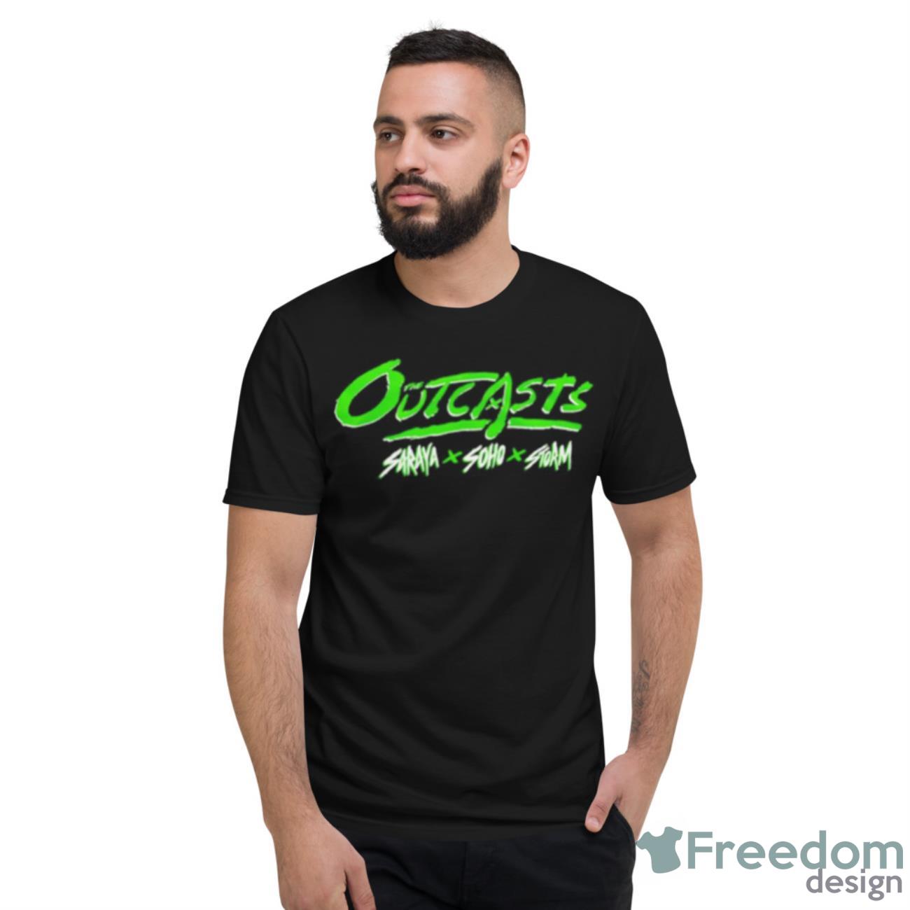 The Outcasts Saraya X Soho X Storm AEW Shirt - Short Sleeve T-Shirt