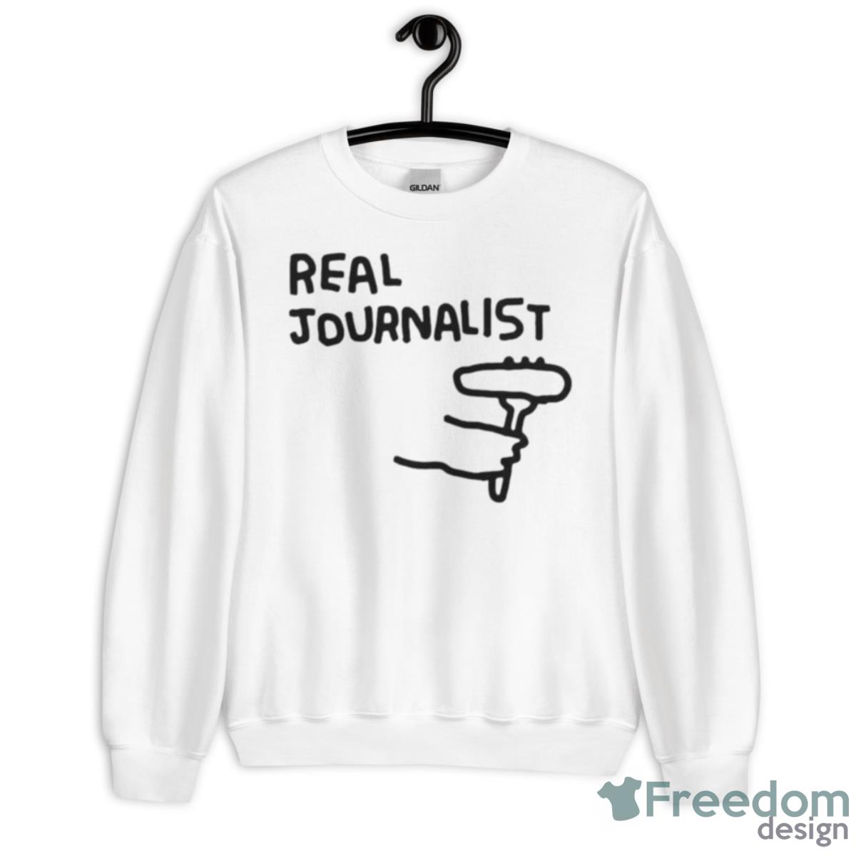 The Real Journalists Of New York Shirt - Unisex Heavy Blend Crewneck Sweatshirt