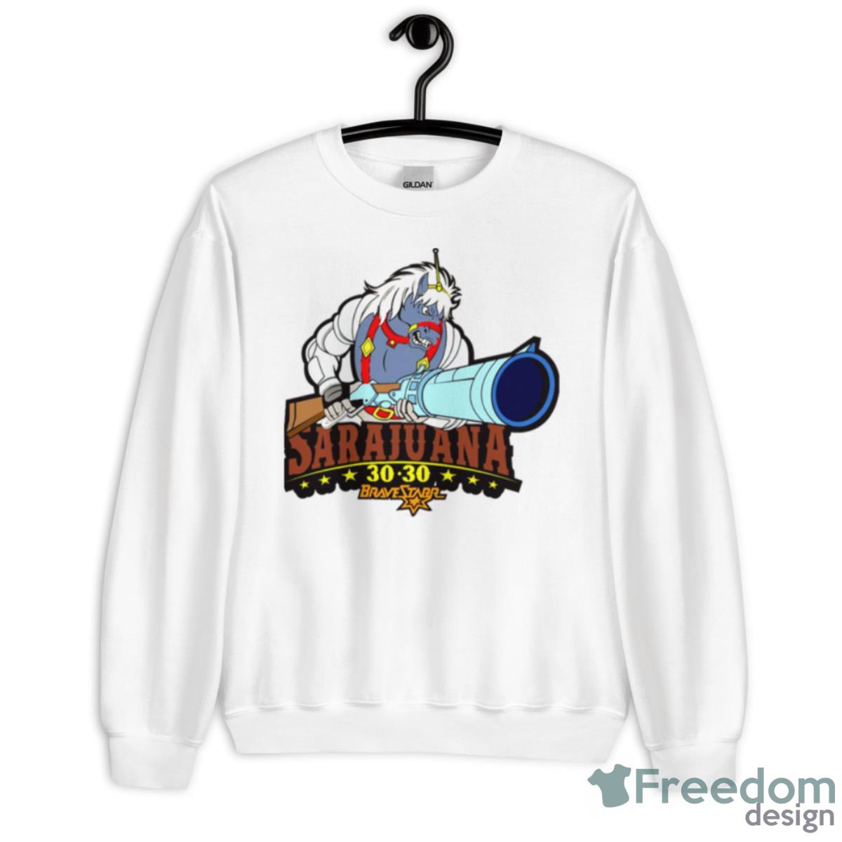 The Sarajuana From Bravestarr Shirt - Unisex Heavy Blend Crewneck Sweatshirt