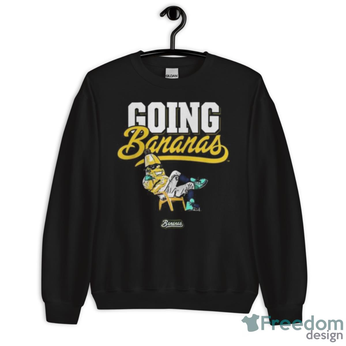 The Savannah Going Bananas Baseball Team Shirt - Unisex Crewneck Sweatshirt