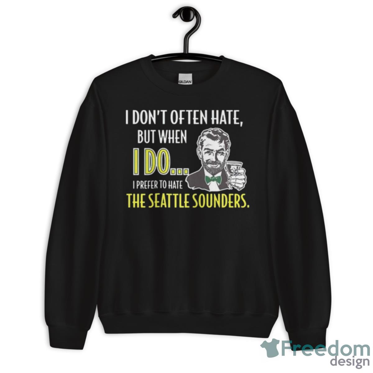 The Seattle Sounders Stay Victorious My Friends Portland Timbers Shirt - Unisex Crewneck Sweatshirt