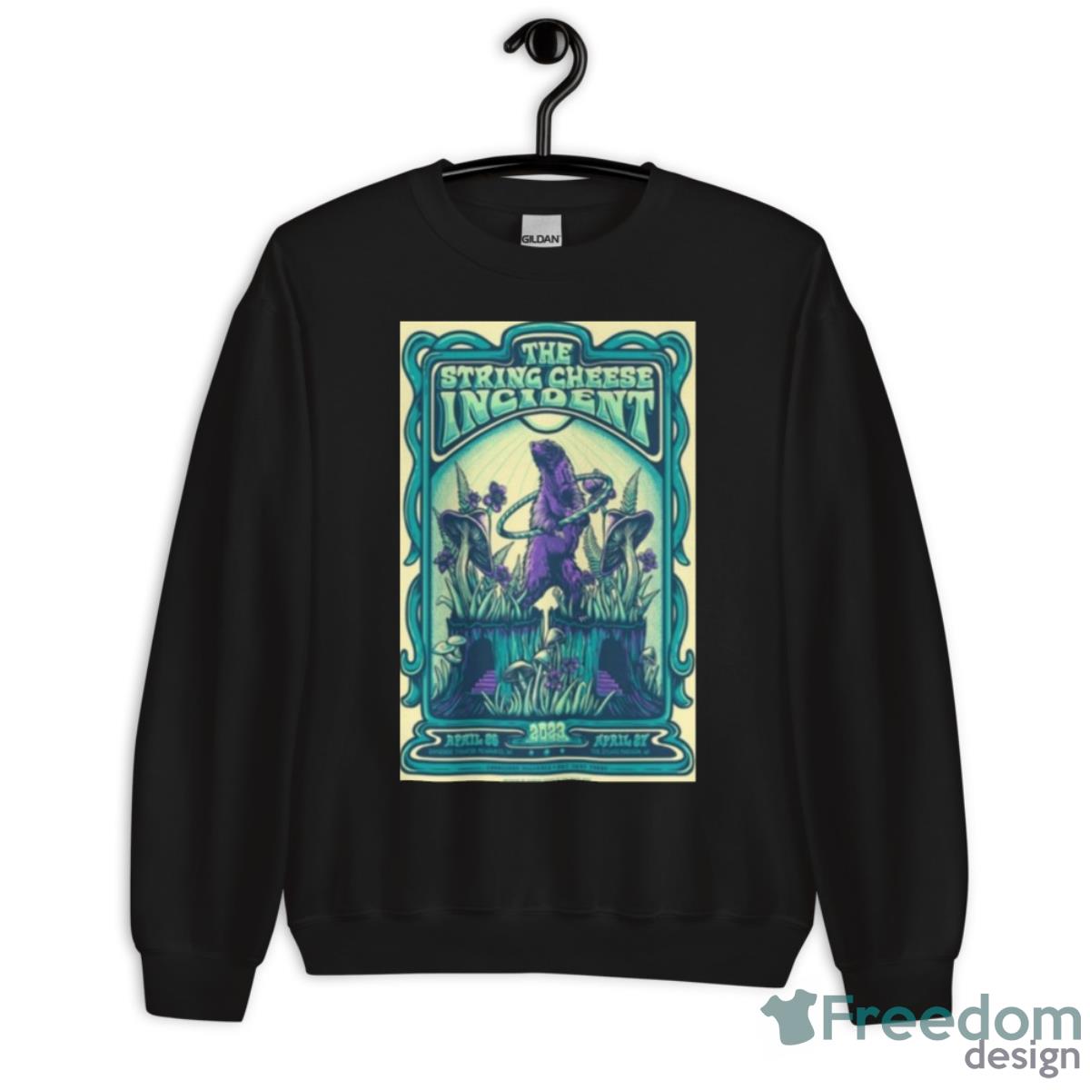 The String Cheese Incident April 27 2023 The Sylvee Madison WI Shirt - Unisex Crewneck Sweatshirt