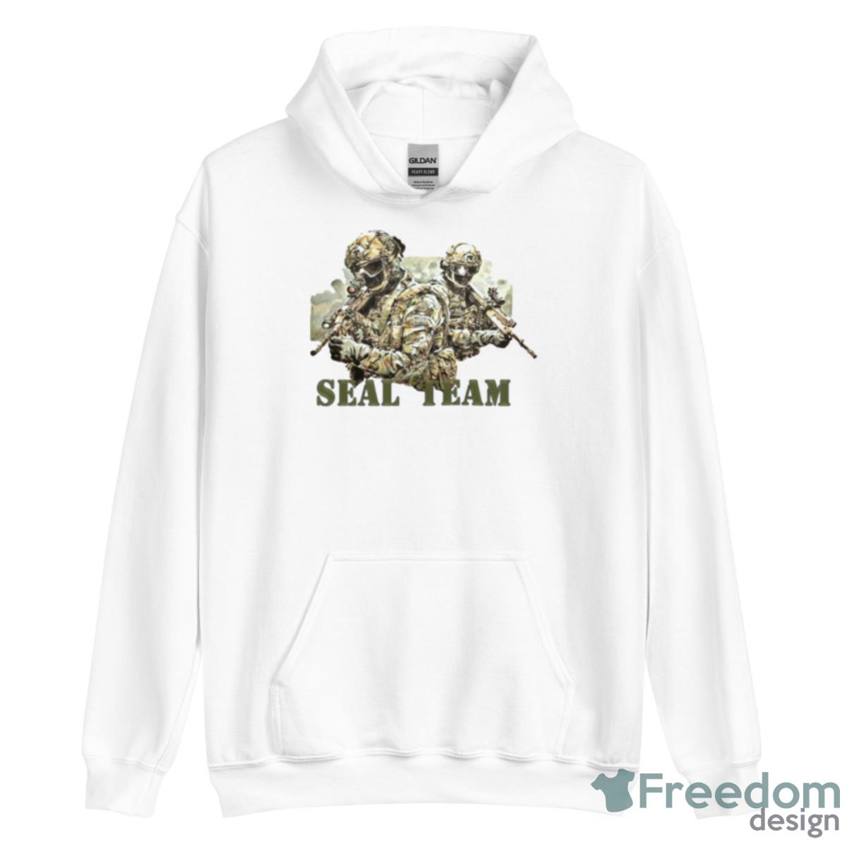 The Warriors From Seal Team shirt - Unisex Heavy Blend Hooded Sweatshirt