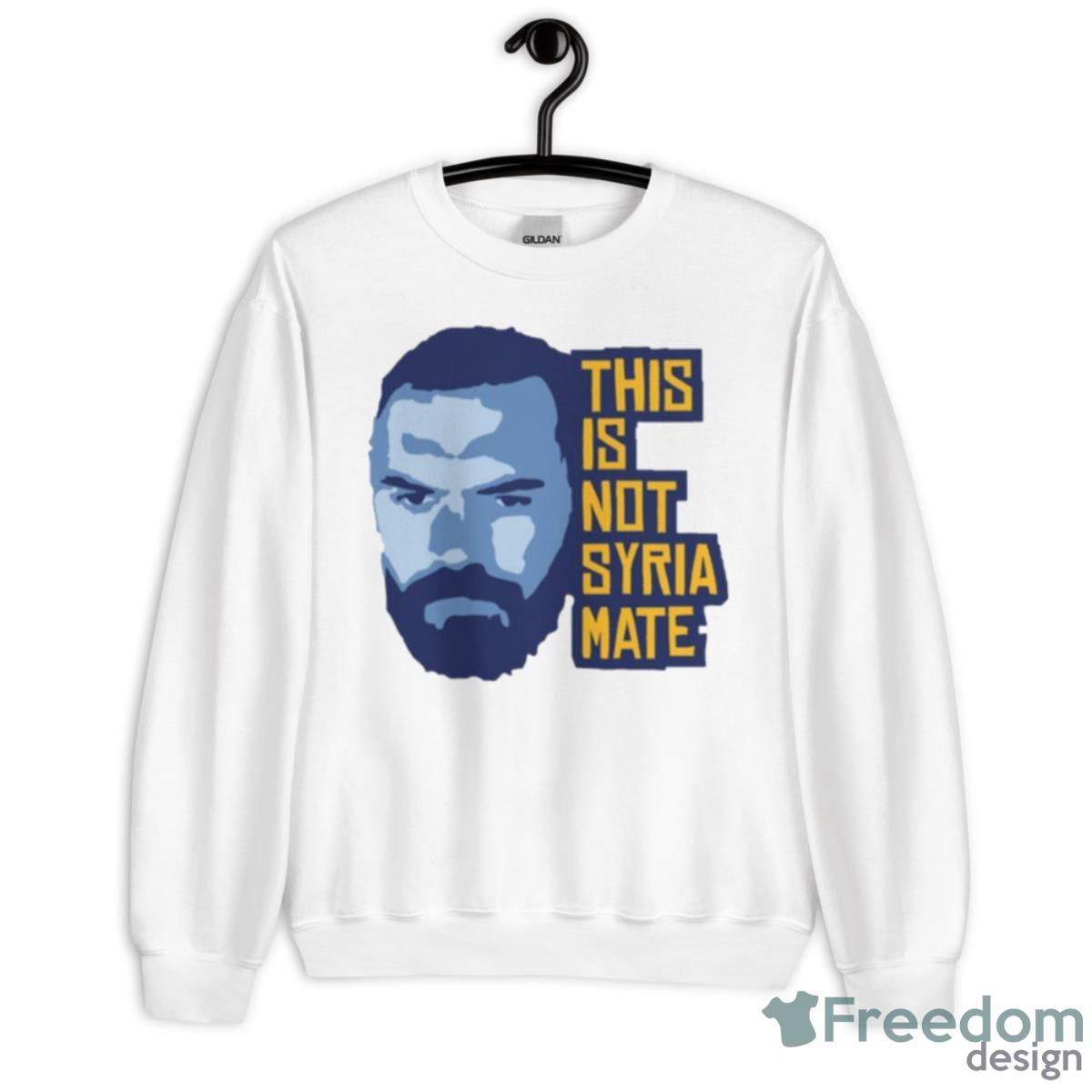 This Is Not Syria Mate Steven Adams shirt - Unisex Heavy Blend Crewneck Sweatshirt