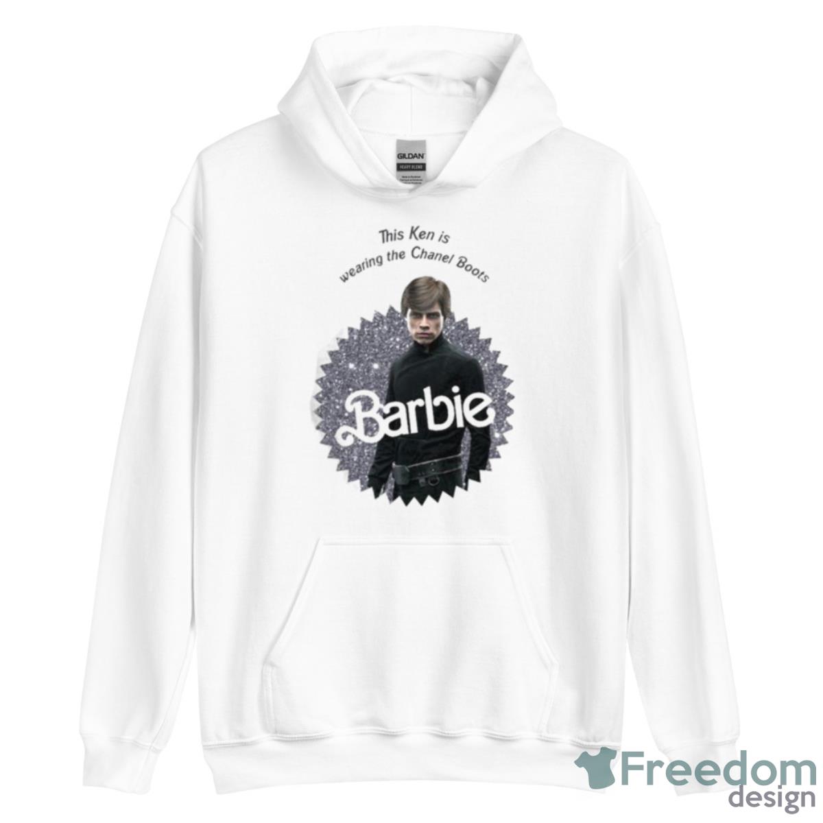 This Ken Is Wearing The Chanel Boots Barbie Shirt - Unisex Heavy Blend Hooded Sweatshirt This Ken Is Wearing The Chanel Boots Barbie Shirt - Unisex Heavy Blend Hooded Sweatshirt
