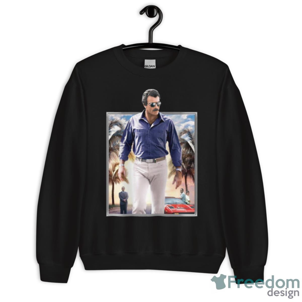 Thomas Magnum Blue Magnum Pi Shirt - Unisex Crewneck Sweatshirt