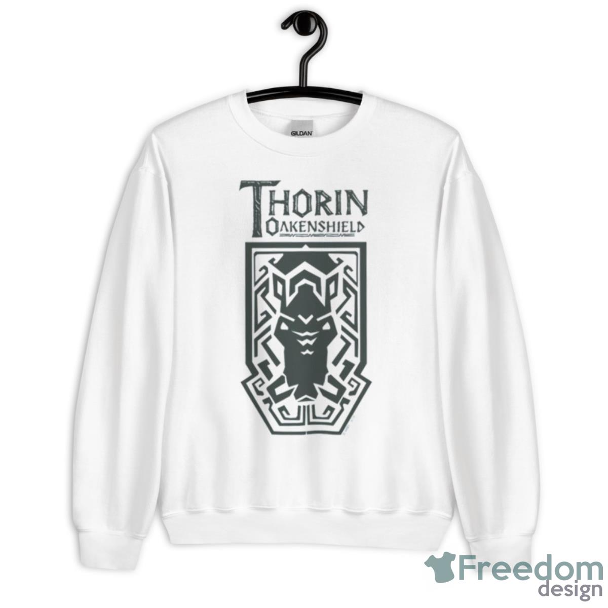 Thorin Oakenshield Shield Symbol The Hobbit Shirt - Unisex Heavy Blend Crewneck Sweatshirt