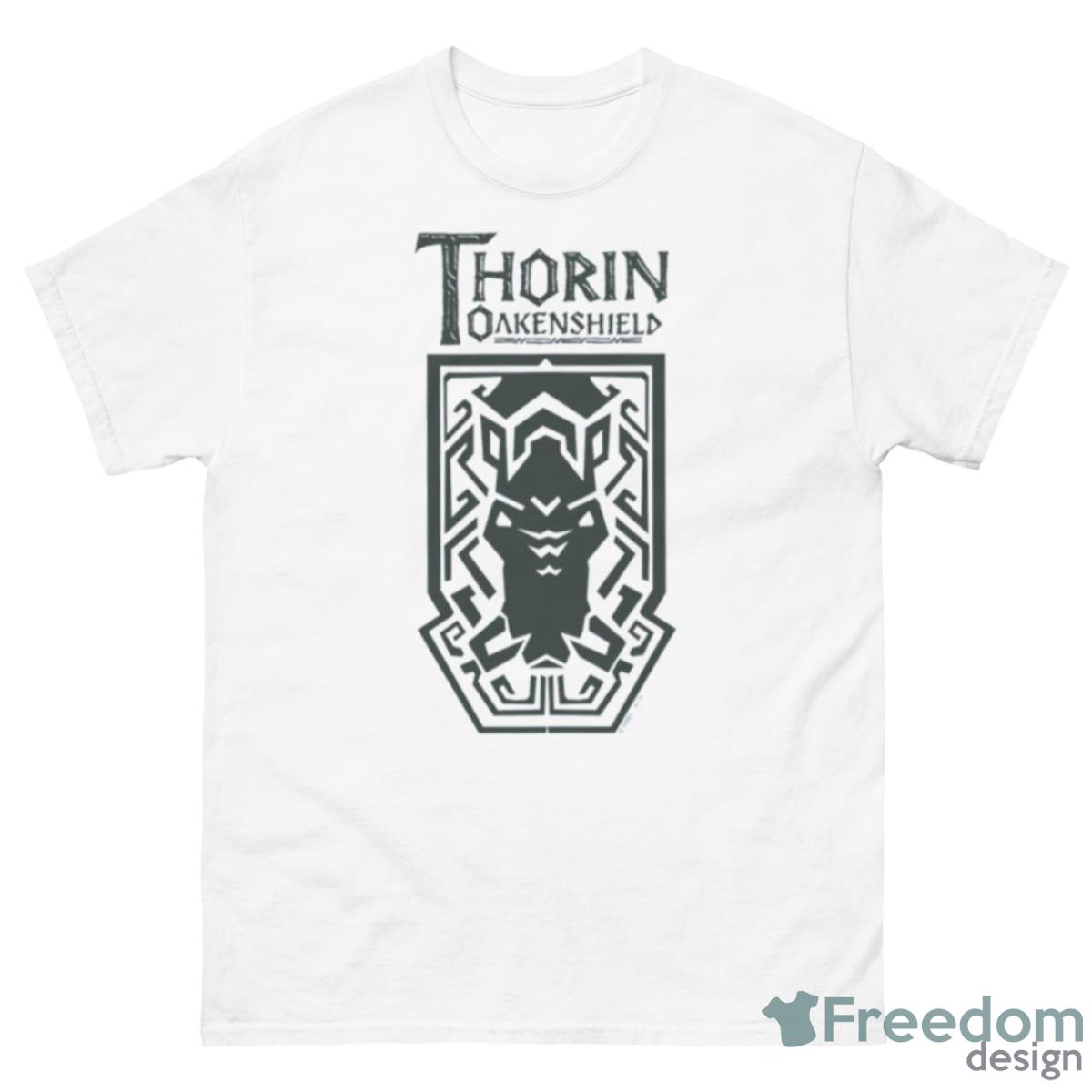 Thorin Oakenshield Shield Symbol The Hobbit Shirt - 500 Men’s Classic Tee Gildan