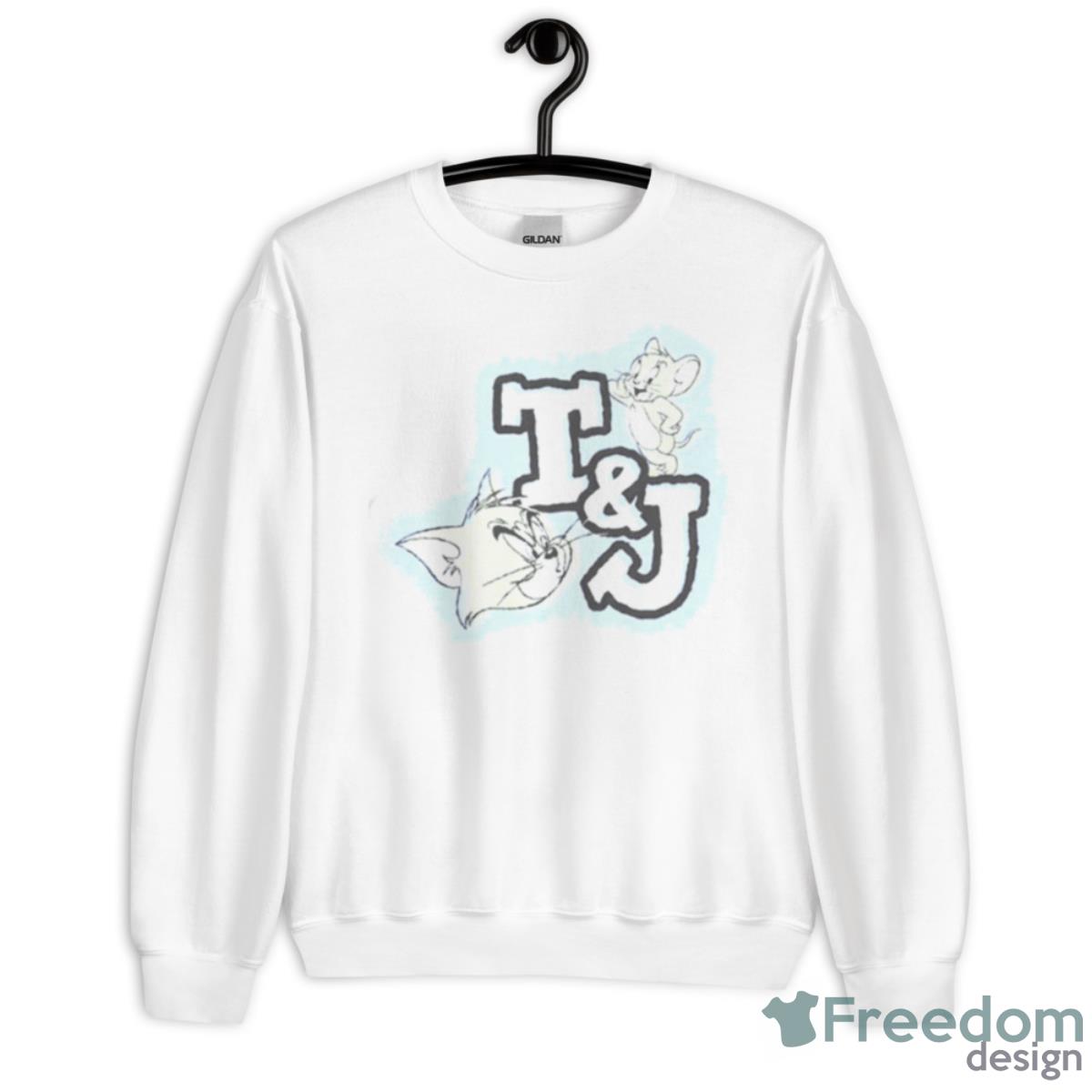 T&j Logo Tom And Jerry Shirt - Unisex Heavy Blend Crewneck Sweatshirt