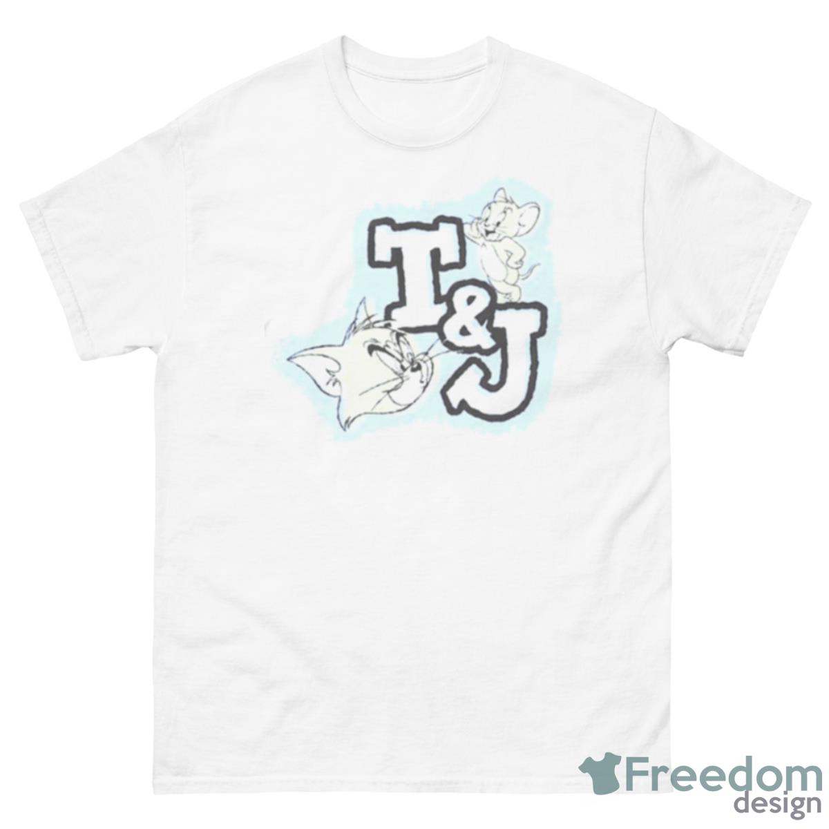 T&j Logo Tom And Jerry Shirt - 500 Men’s Classic Tee Gildan