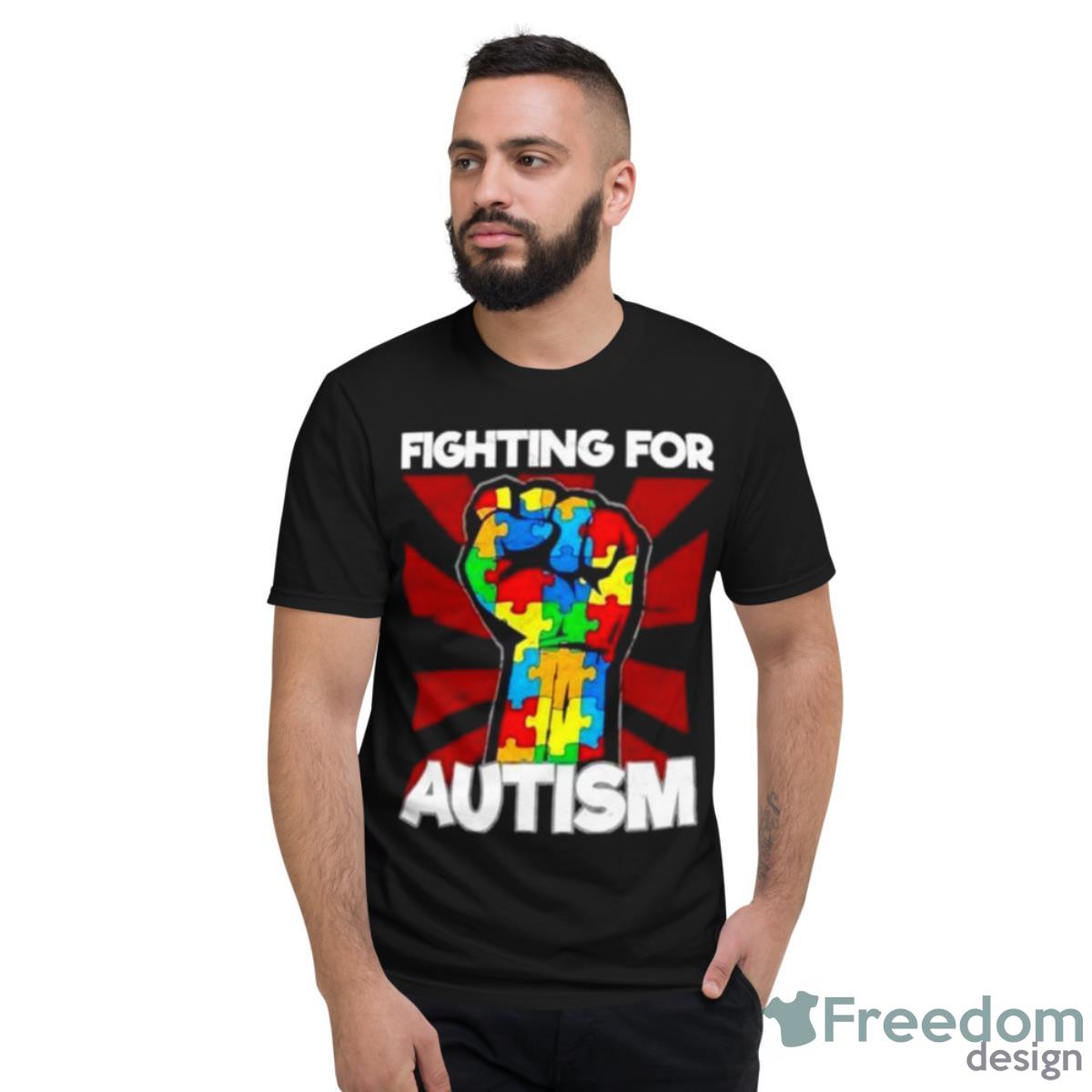 TKO Turner Fighting For Autism Shirt - Short Sleeve T-Shirt