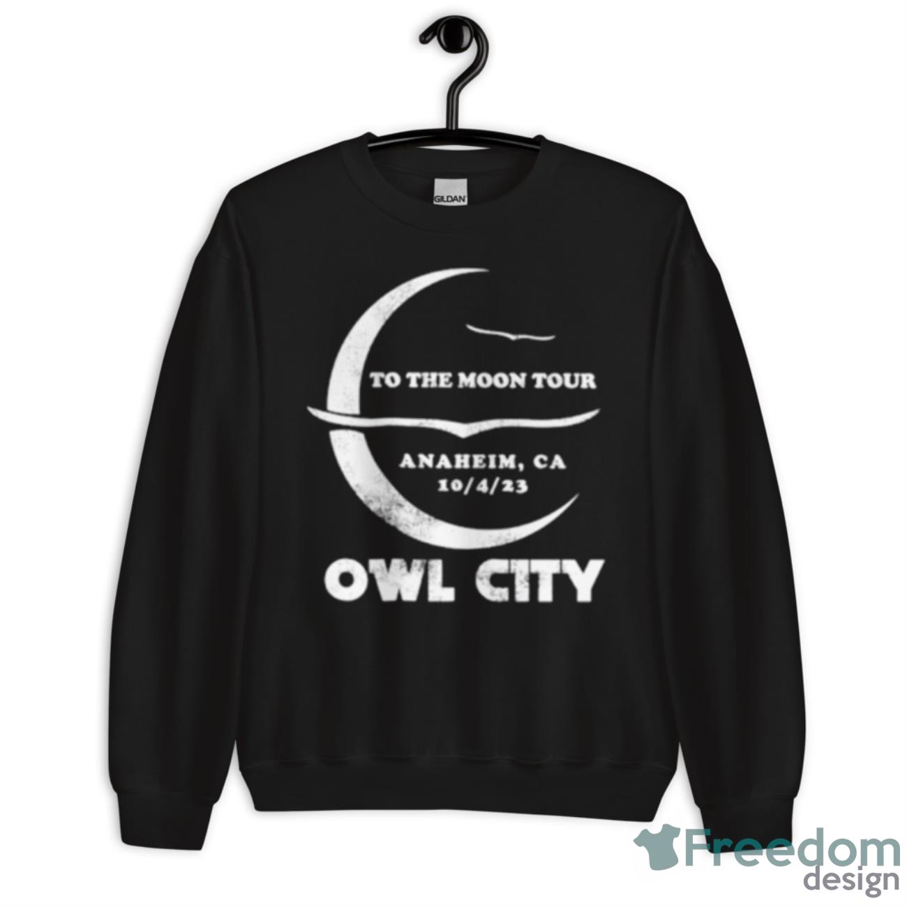 To The Moon Tour Anaheim Shirt - Unisex Crewneck Sweatshirt