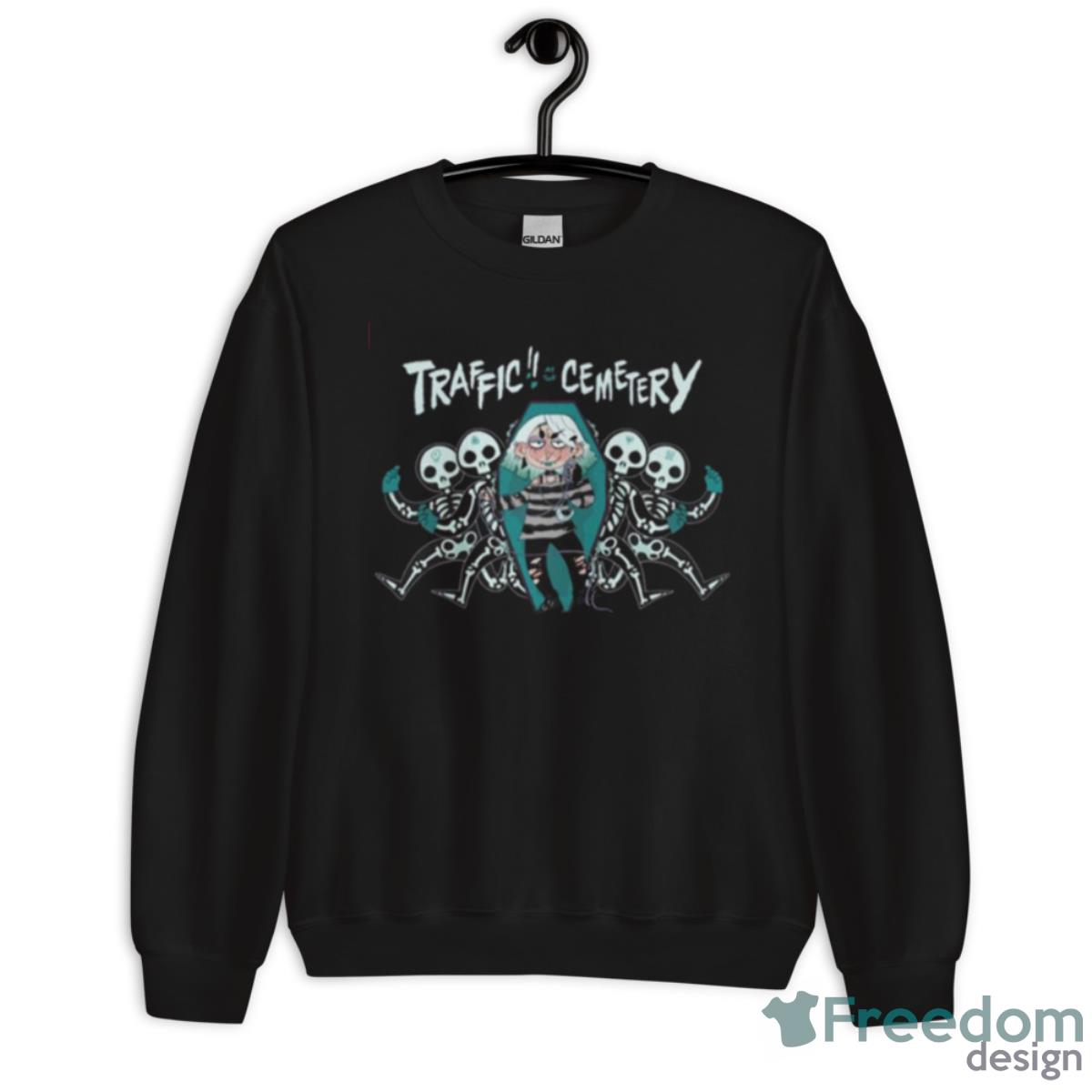 Traffic At The Cemetery Shirt - Unisex Crewneck Sweatshirt